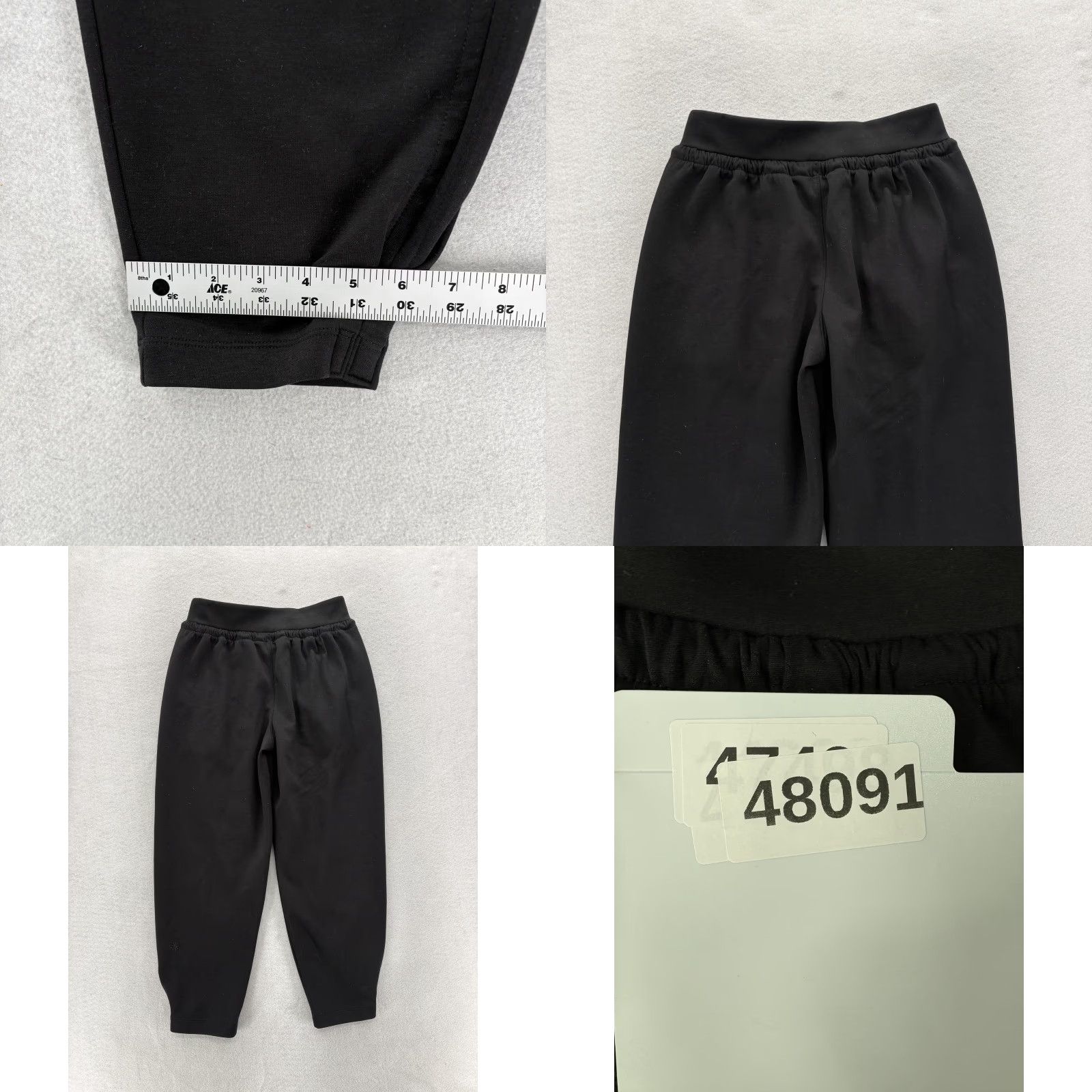Athleta VINTAGE Athleta Allure High Rise Jogger Pants Womens Small Petite Black Stretch Gym Yoga Size 28" / US 6 / IT 42 - 9 Thumbnail
