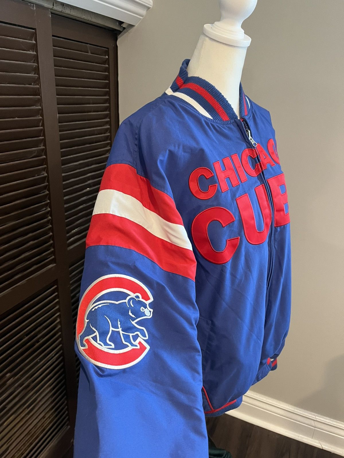 Vintage 1969 Chicago Cubs Reversible Bomber Jacket Size US M / EU 48-50 / 2 - 3 Thumbnail