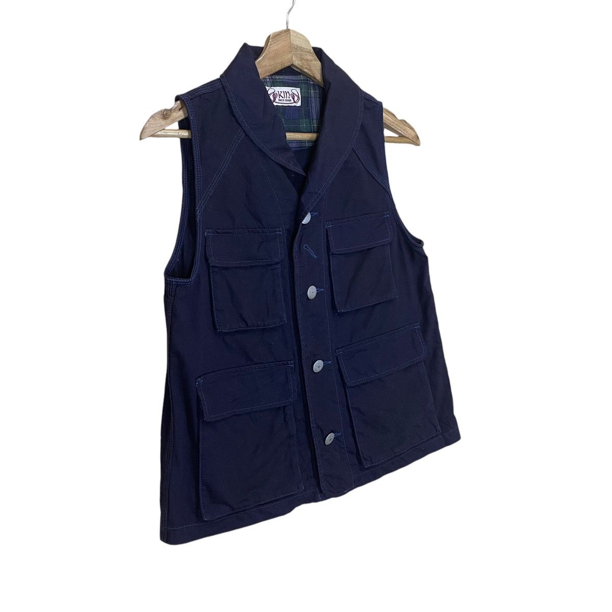 Japanese Brand King Dress Coaker Button Vest Jacket Size US S / EU 44-46 / 1 - 2 Thumbnail