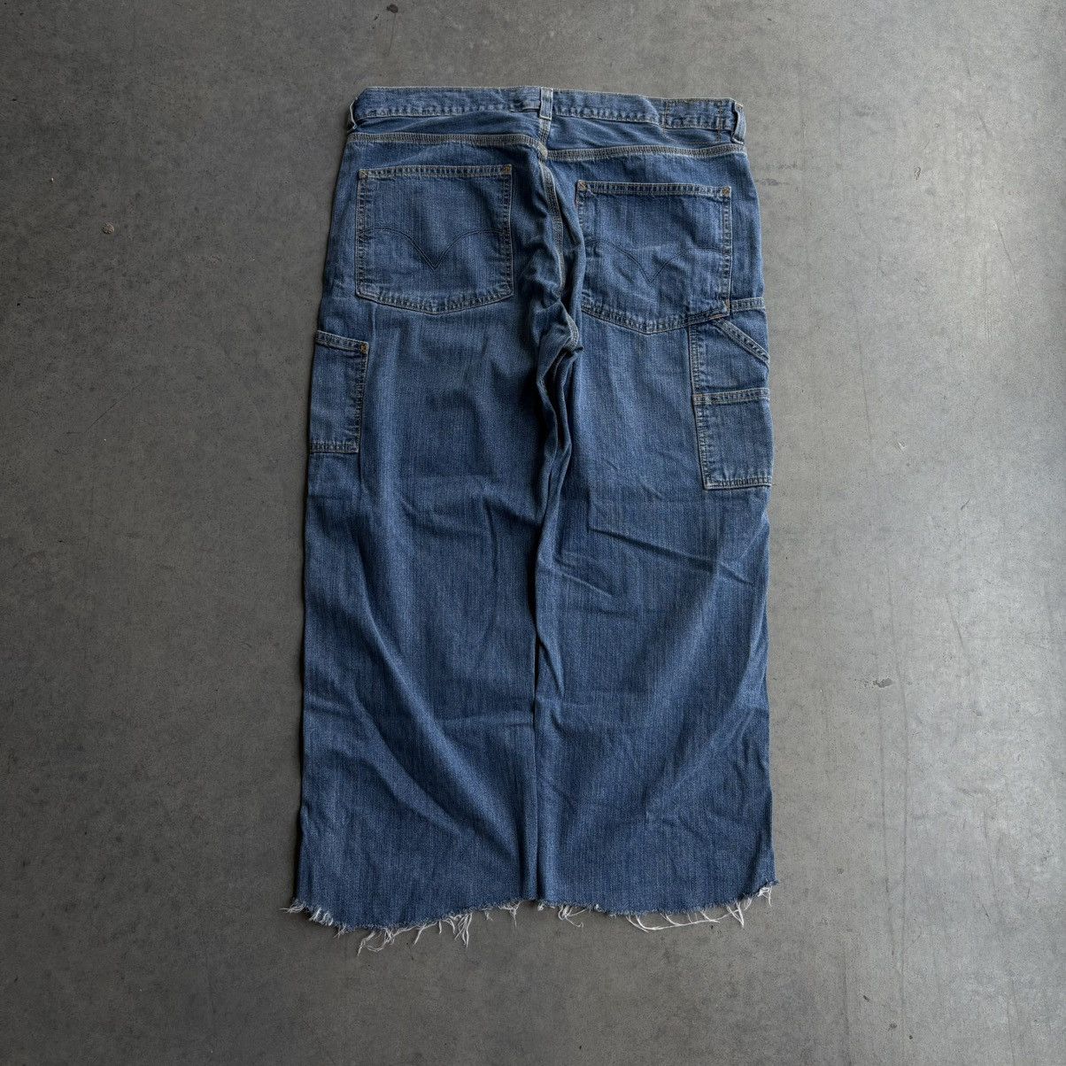 Carhartt × Levi's × Vintage Vintage Y2K Levi's 560 38x28 Baggy Low Wide Leg Denim Jeans Size US 38 / EU 54 - 1 Thumbnail