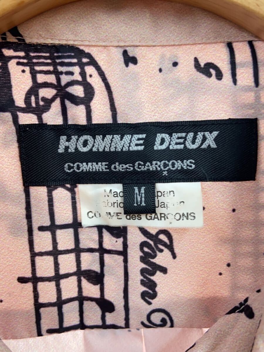 Comme des Garcons Homme Deux SS20 Musical Note Print Button Shirt Size US M / EU 48-50 / 2 - 5 Thumbnail