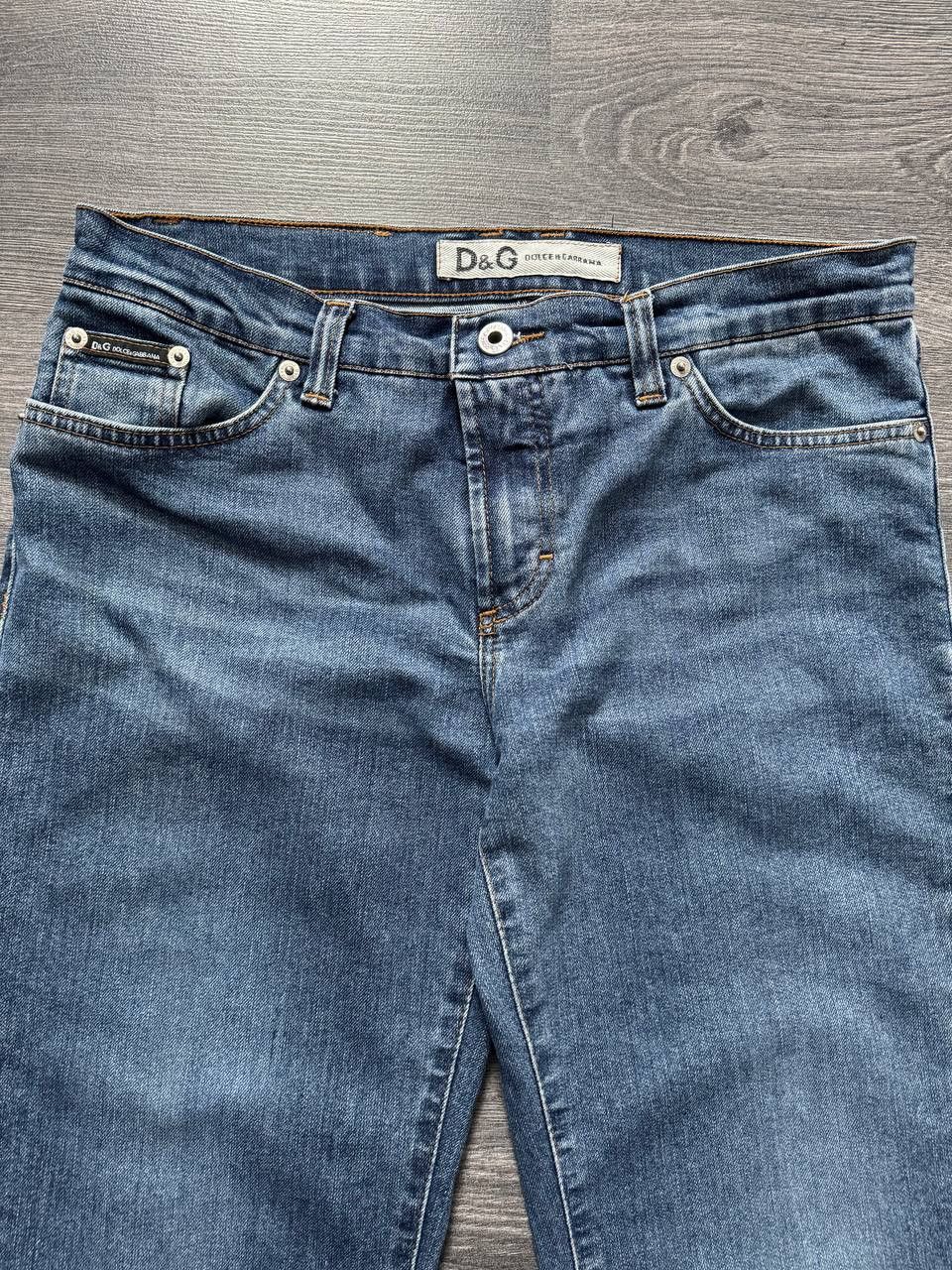 Dolce & Gabbana Vintage Dolce & Gabbana Flared Low-Rice Bootcut Jeans Y2K Size 30" / US 8 / IT 44 - 5 Thumbnail