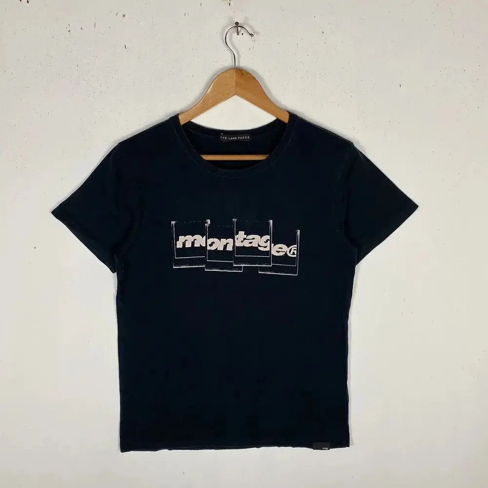 Japanese Brand MONTAGE THE 1000 FACES Graphic Streetwear Tee Size US S / EU 44-46 / 1 - 6 Thumbnail