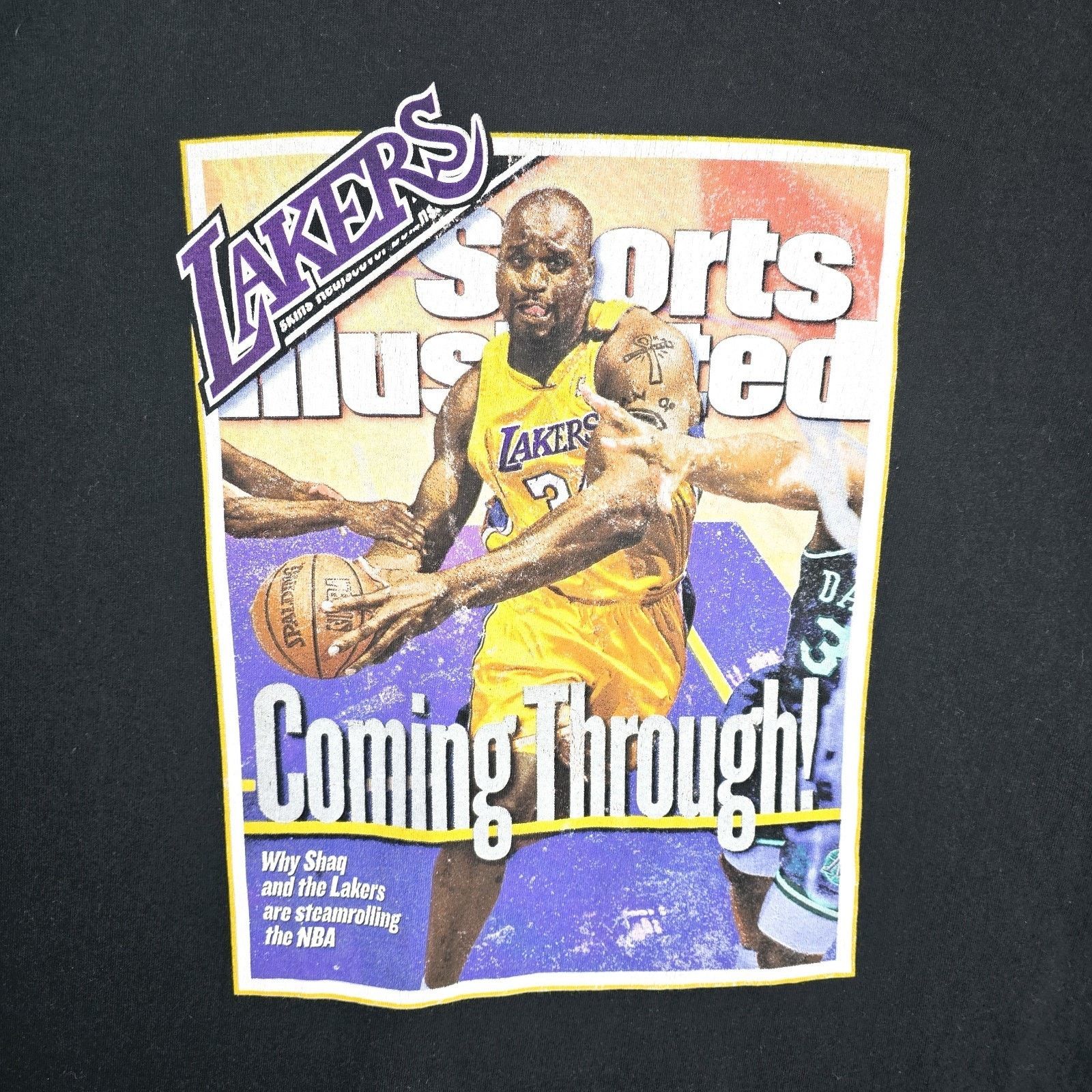 Mitchell & Ness Mitchell Ness Los Angeles Lakers Shaquille Oneal Shirt Large Size US XL / EU 56 / 4 - 3 Thumbnail