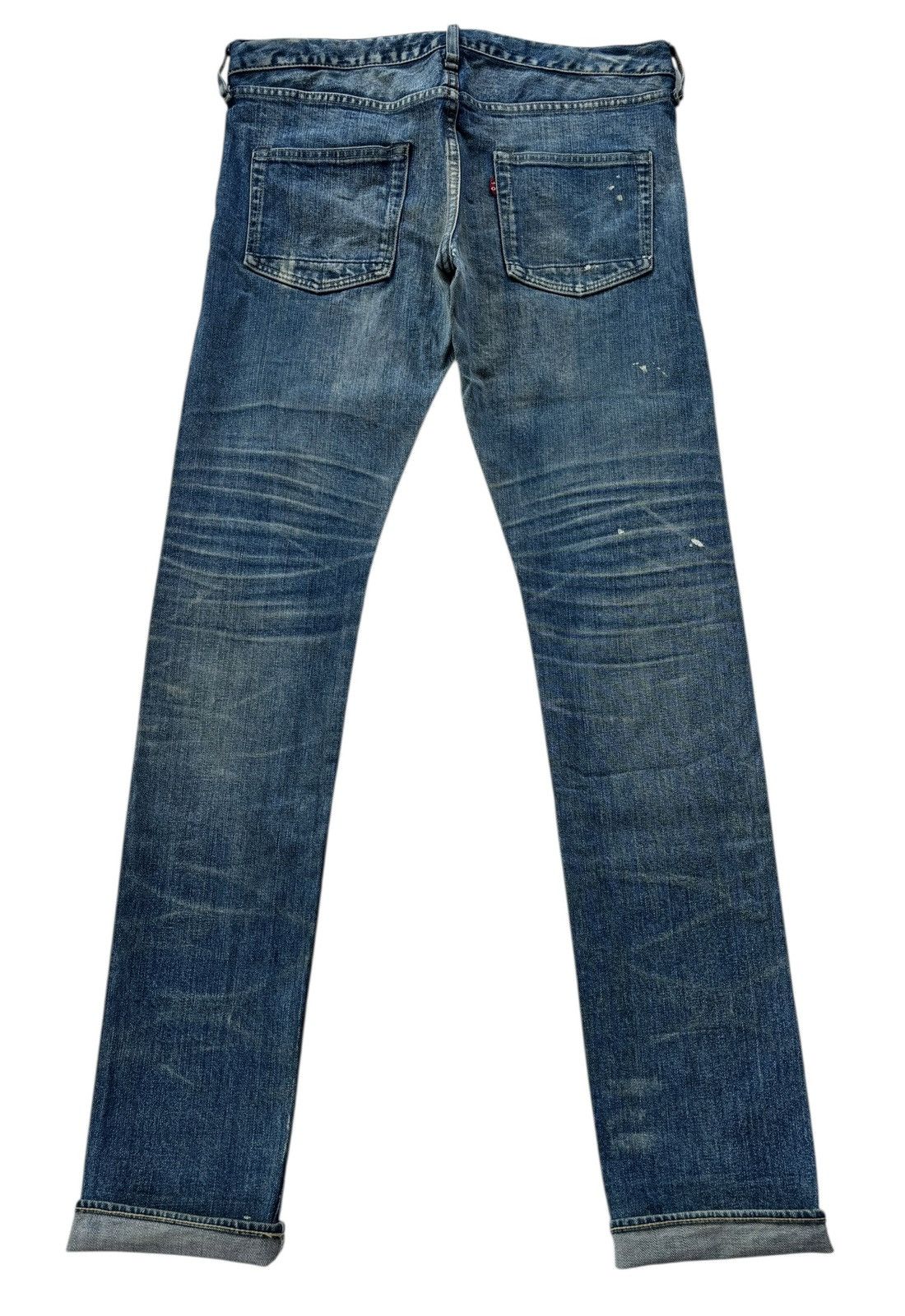 Helmut Lang 🔥REM GO TO HOLLYWOOD PAINTER SELVEDGE DENIM SKINNY JEANS Size US 32 / EU 48 - 2 Thumbnail