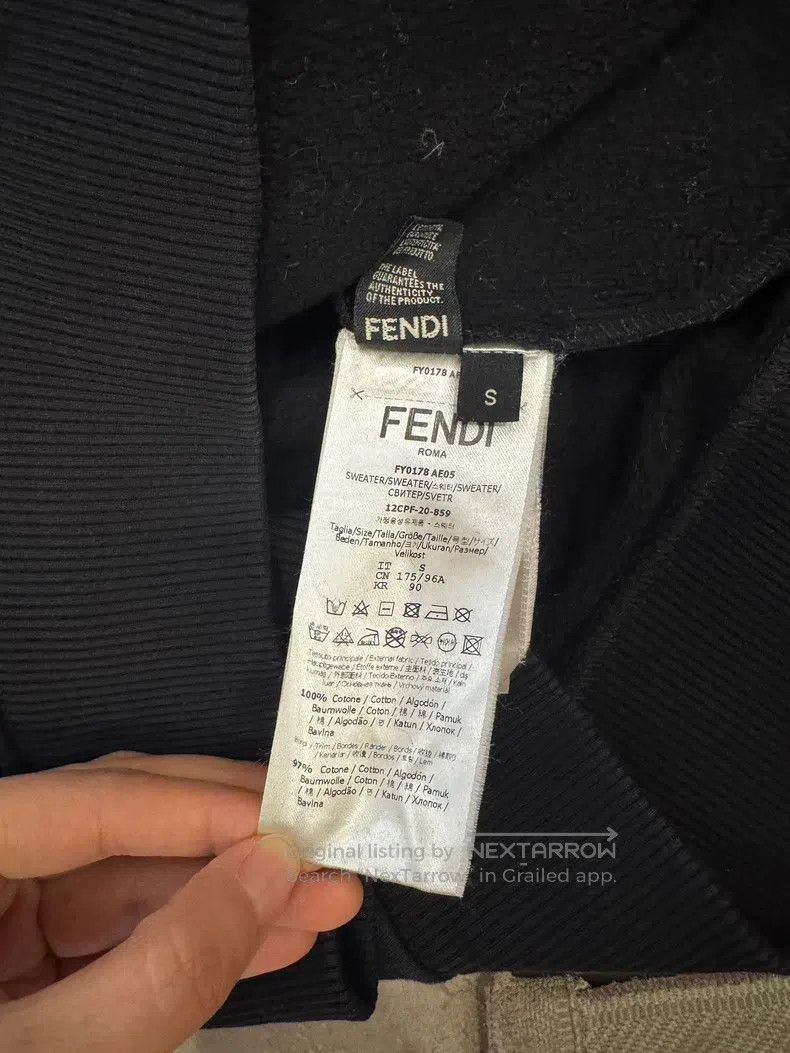 Fendi Fendi size S Sweatshirt and sweatpants set Size 46L - 3 Thumbnail