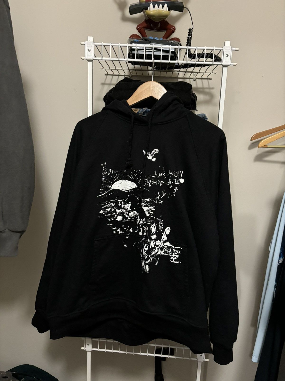Adish Black ADISH Graphic Hoodie Size US M / EU 48-50 / 2 - 1 Thumbnail