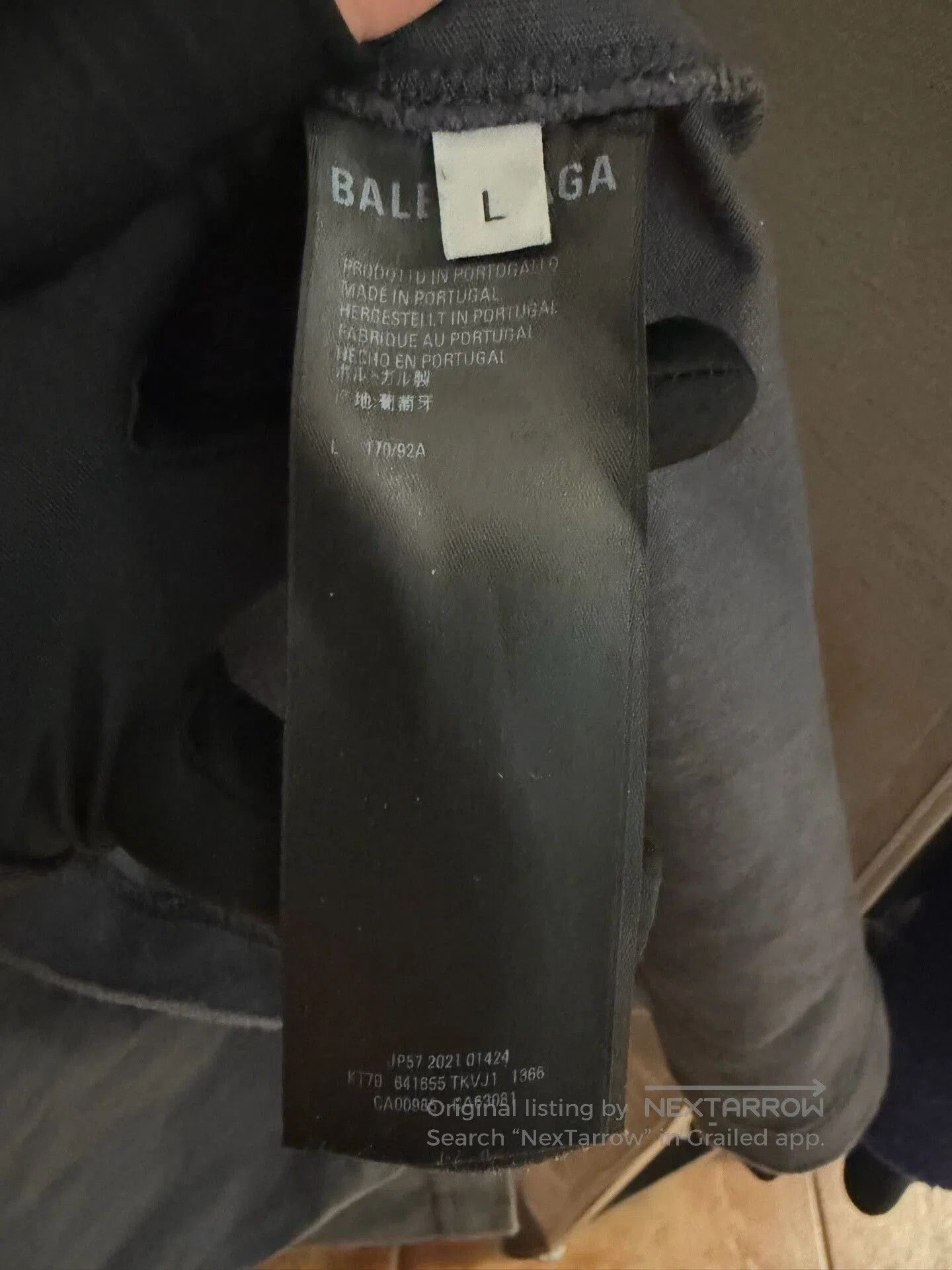 DEFEND PARIS balenciaga gray short sleeve t-shirt. Size US S / EU 44-46 / 1 - 4 Thumbnail