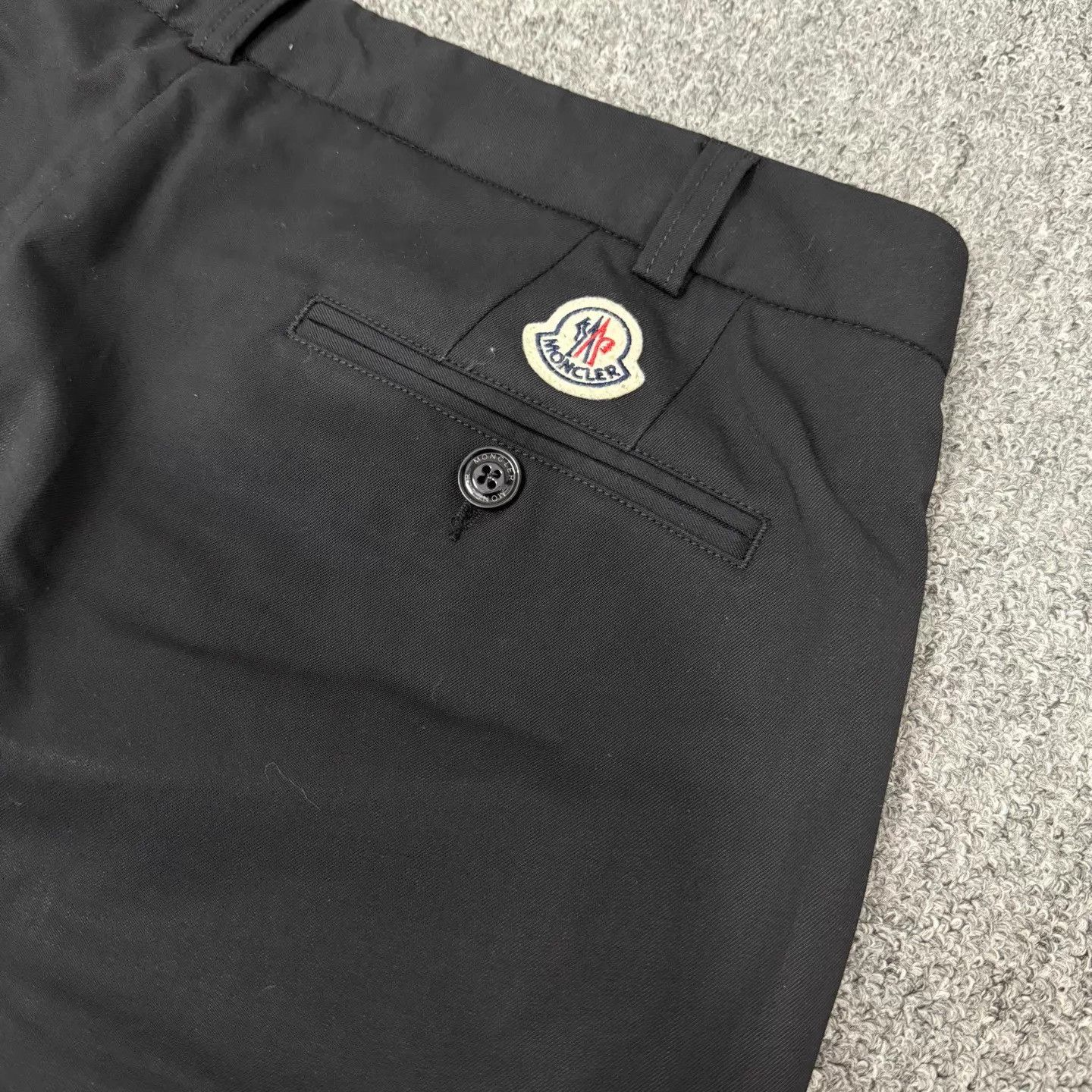 Moncler Moncler Black Logo Casual Pants Size 52 Size US 36 / EU 52 - 3 Thumbnail