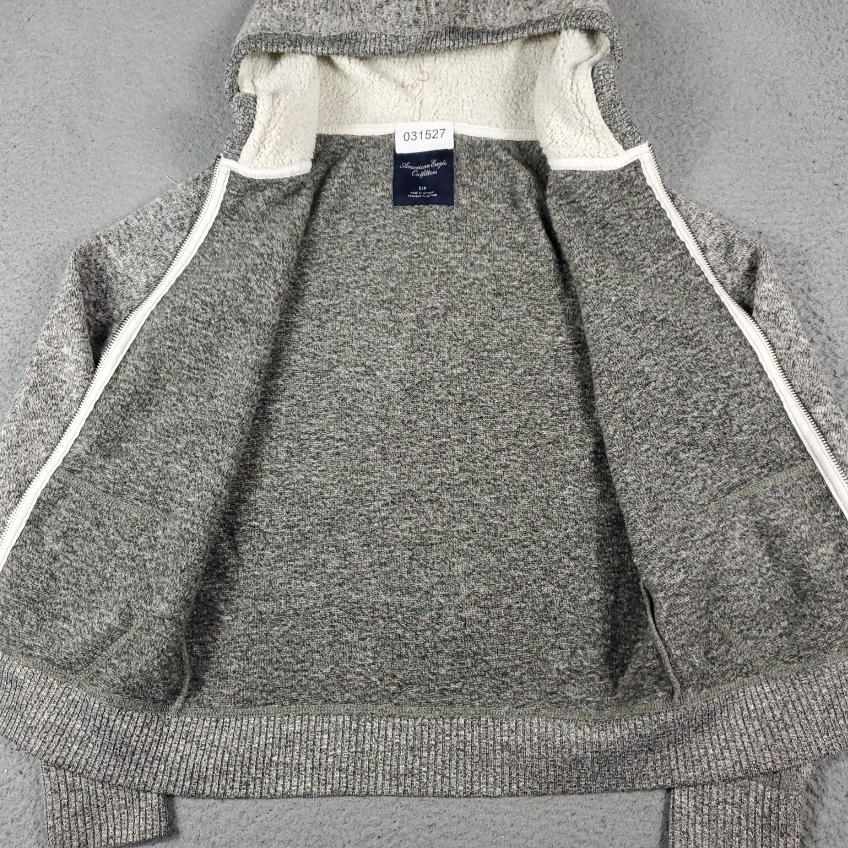 American Eagle Outfitters American Eagle Outfitters Hoodie Women’s Small Gray Full Zip Sweatshirt Sweater Size S / US 4 / IT 40 - 5 Thumbnail