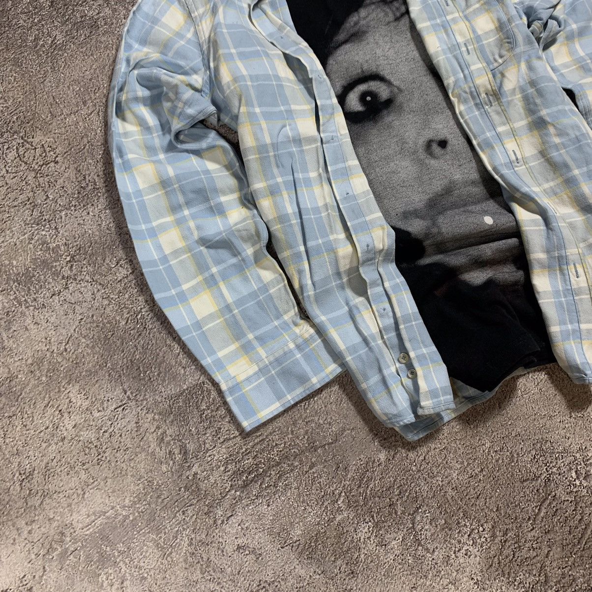 Vintage Vintage 90s Checked Shirt Thrashed Grunge Streetwear Logo M Size US M / EU 48-50 / 2 - 3 Thumbnail