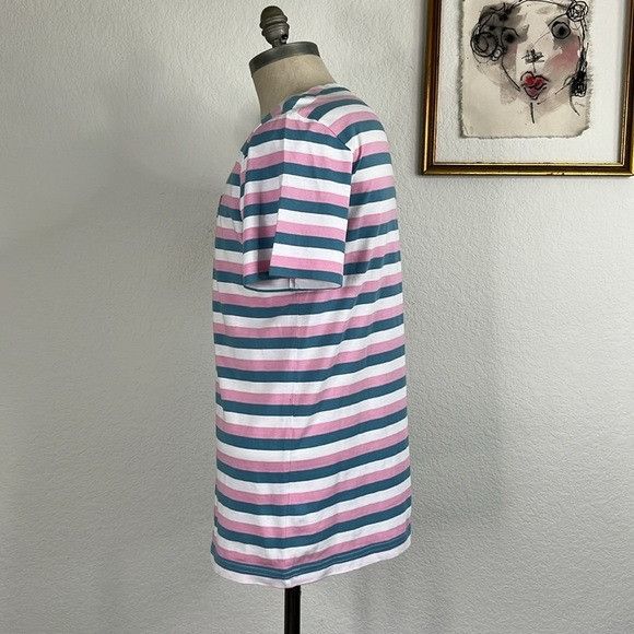 Psycho Bunny Psycho Bunny Striped Mens Classic Crew Neck T Tee Shirt Size US S / EU 44-46 / 1 - 4 Thumbnail