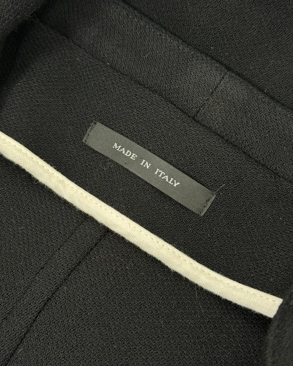 Emporio Armani AW2012 Emporio Armani Fur Collar Black Long Coat Size US L / EU 52-54 / 3 - 10 Thumbnail