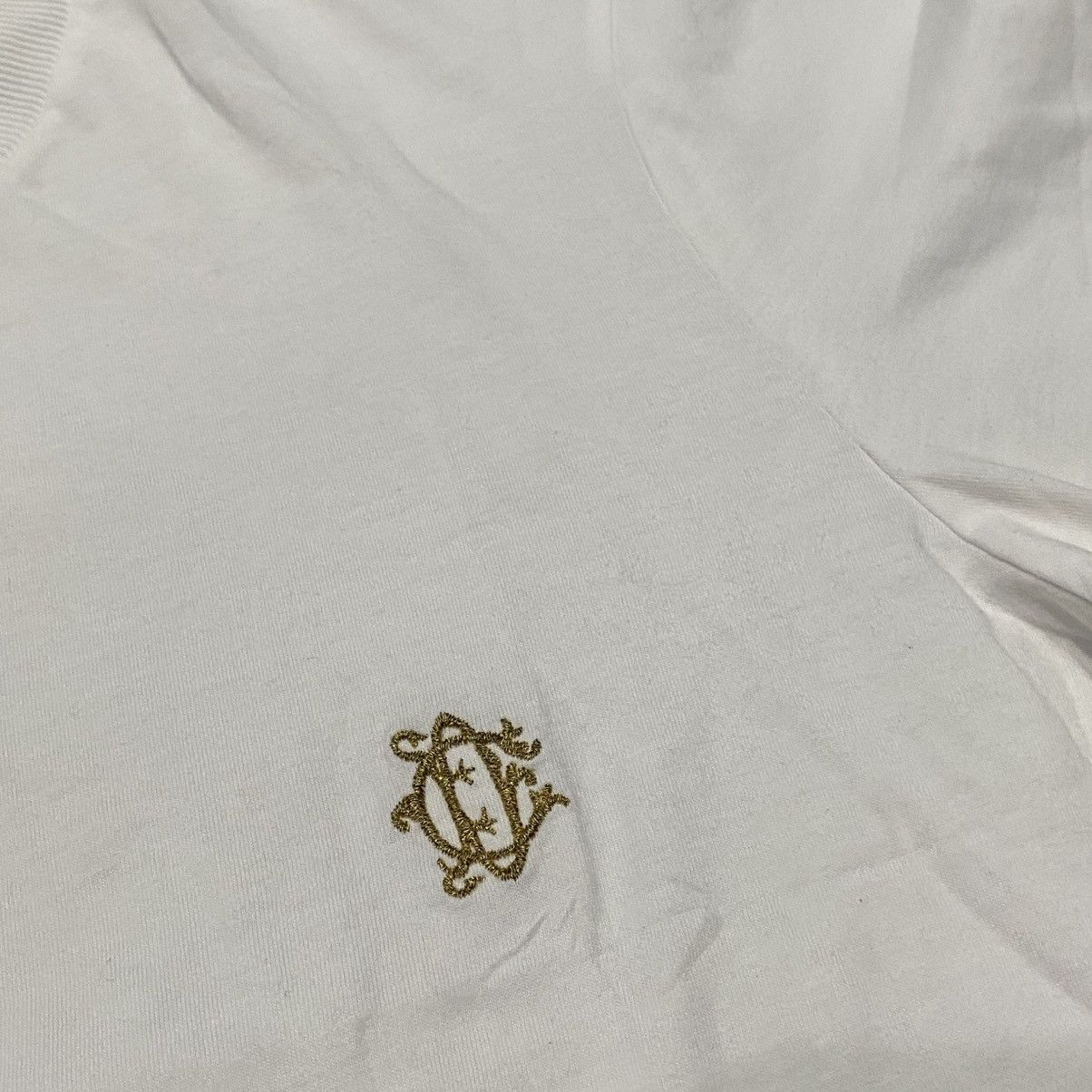 Dior Dior Embroidery Logo Tshirt Size US XXS / EU 40 - 6 Thumbnail