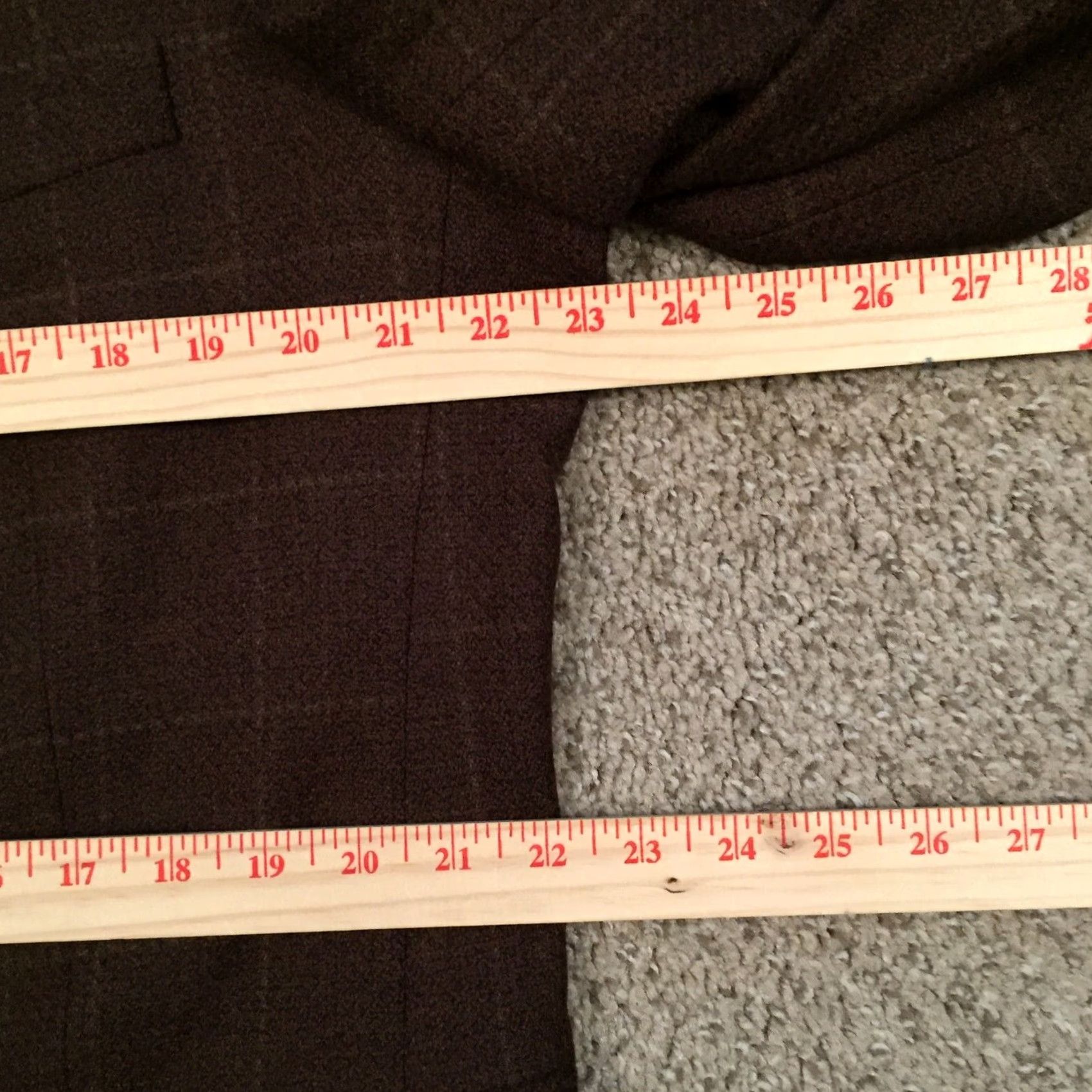 Stafford Stafford Mens Sport Coat Brown Check Wool 3-Button Single-Breasted Regular 44 Jacket Blazer, Notch Lapel, 2 Piece, Business, Wool, Size 44, Adult Mens Size 44R - 5 Thumbnail