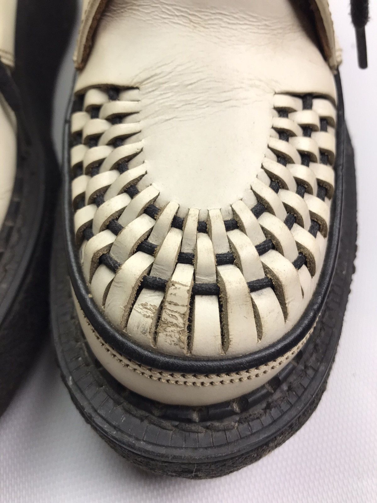 George Cox 🇬🇧 GEORGE COX GIBSON D RING CREEPER LEATHER Size US 8 / EU 41 - 9 Thumbnail