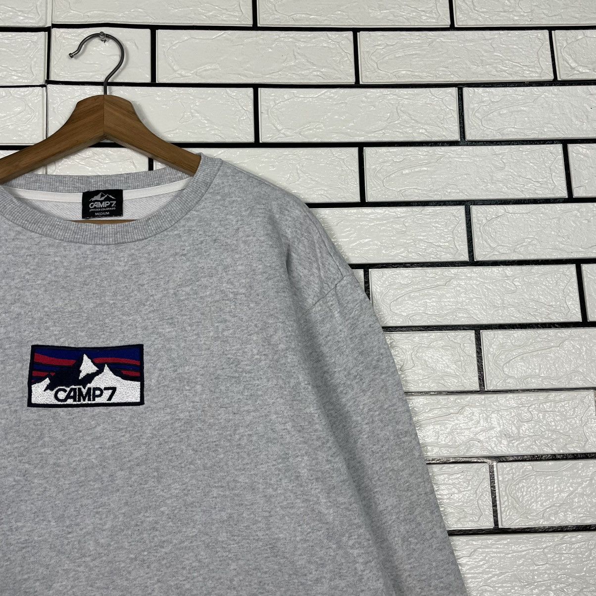 Japanese Brand Camp 7 Crewneck Sweatshirt Size US M / EU 48-50 / 2 - 5 Thumbnail