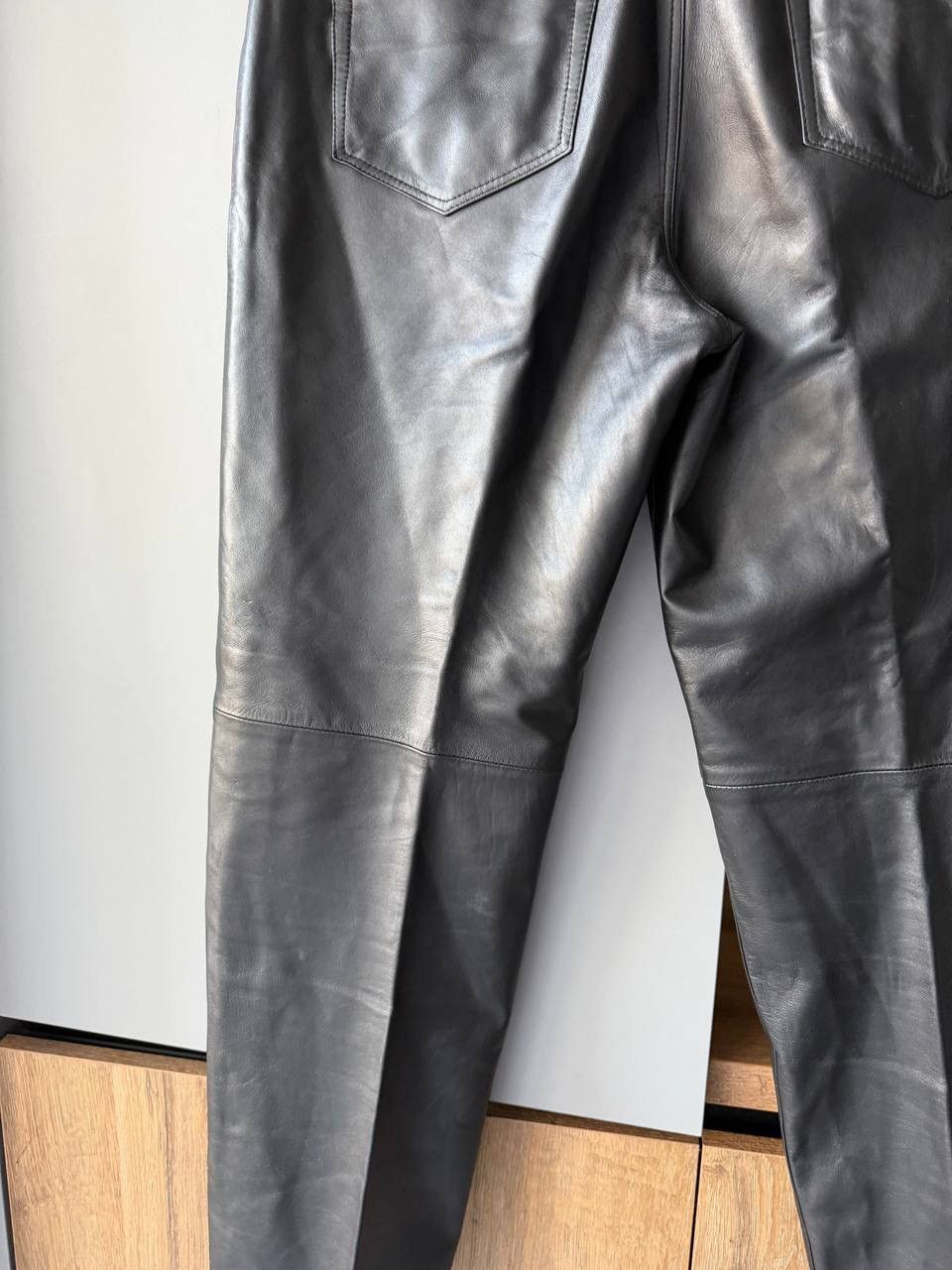 Other Y2K Vintage Leather Pants Opium Style Alt Biker USA Rare L Size US 36 / EU 52 - 8 Thumbnail