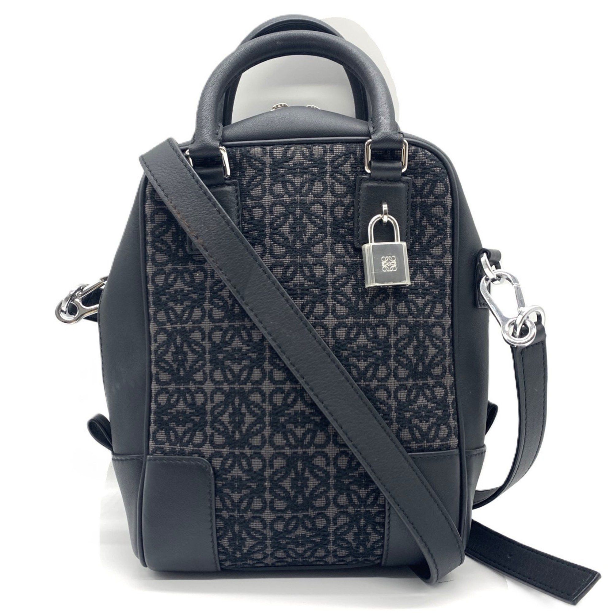 Loewe LOEWE Amazona 15 Anagram Jacquard Handbag 2way
