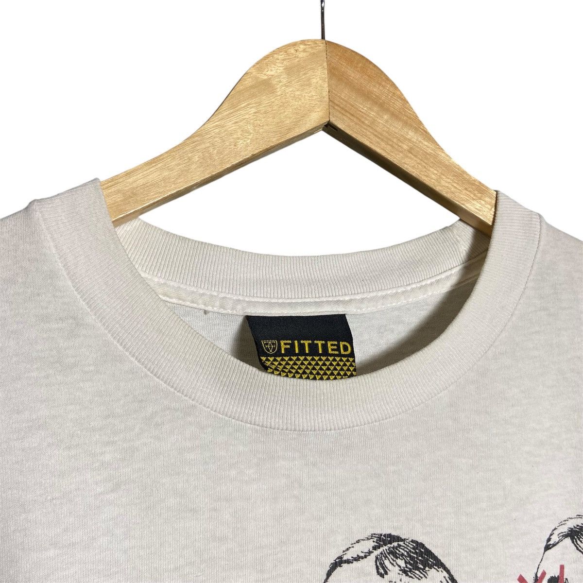 Vintage Rare Vintage 90s Greed War FITTED Hawaii Skateboard T-Shirt Size US XL / EU 56 / 4 - 6 Thumbnail