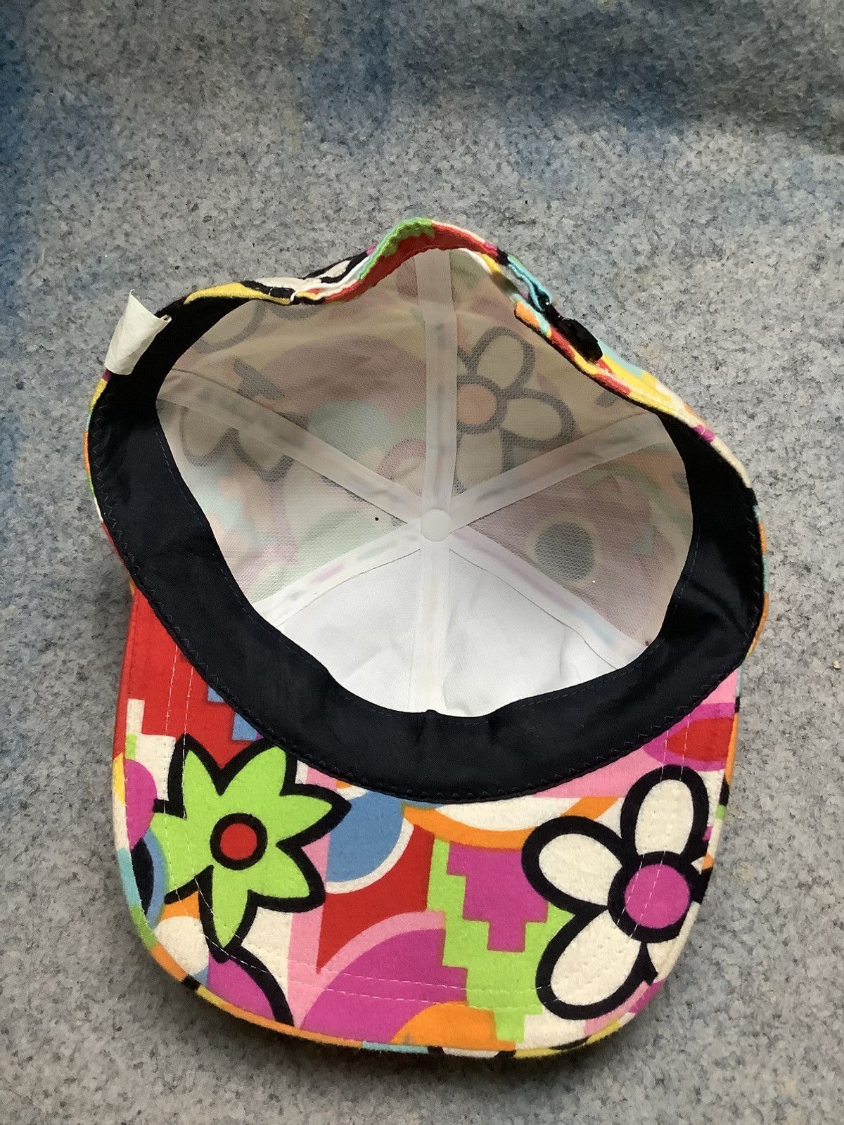 Mambo × Vintage Vintage 90s Mambo Floral Trucker Hat Size ONE SIZE - 8 Thumbnail
