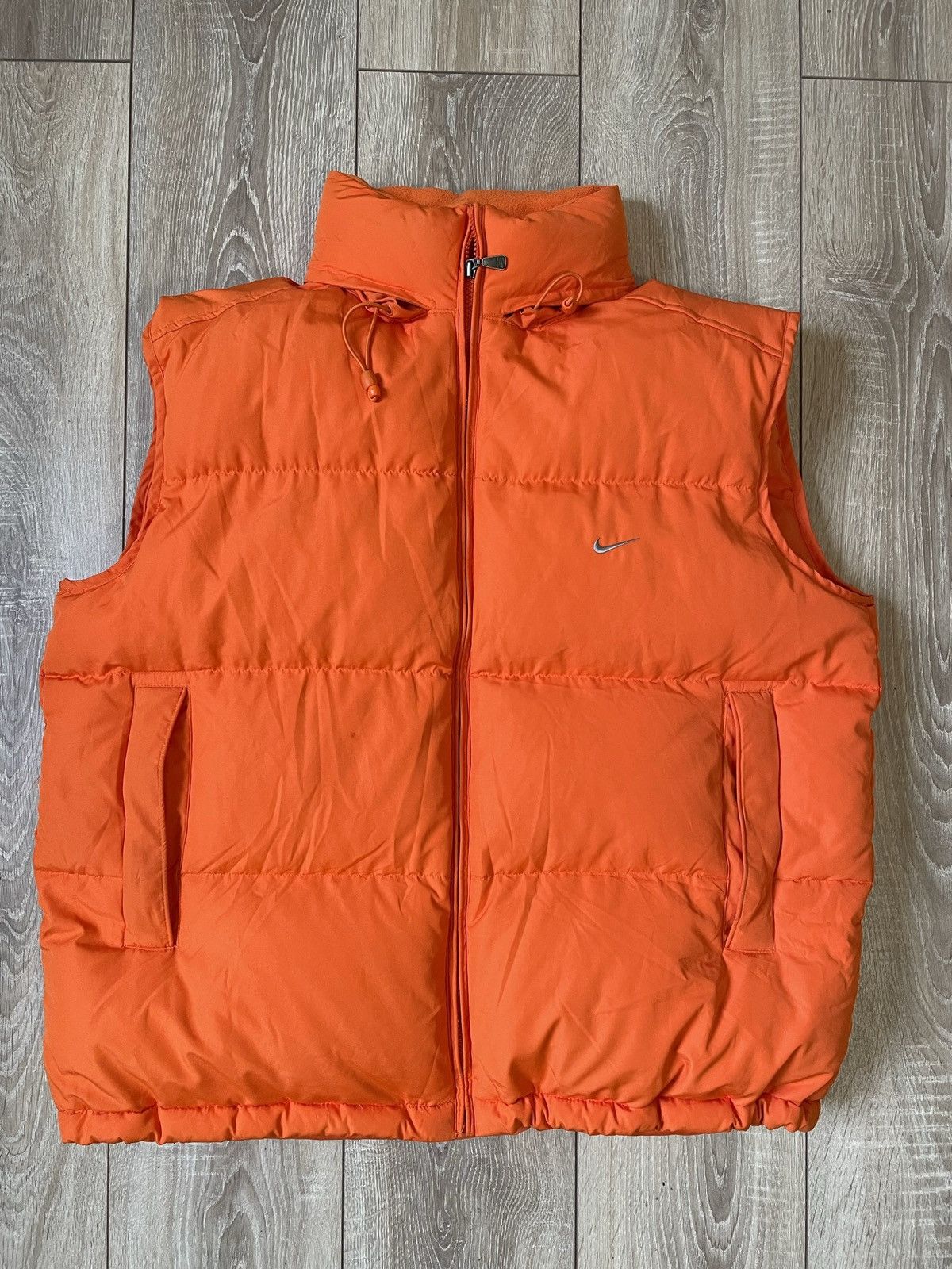 Nike × Vintage Vintage 90-s nike rare vest outerwear Size US XL / EU 56 / 4 - 1 Thumbnail
