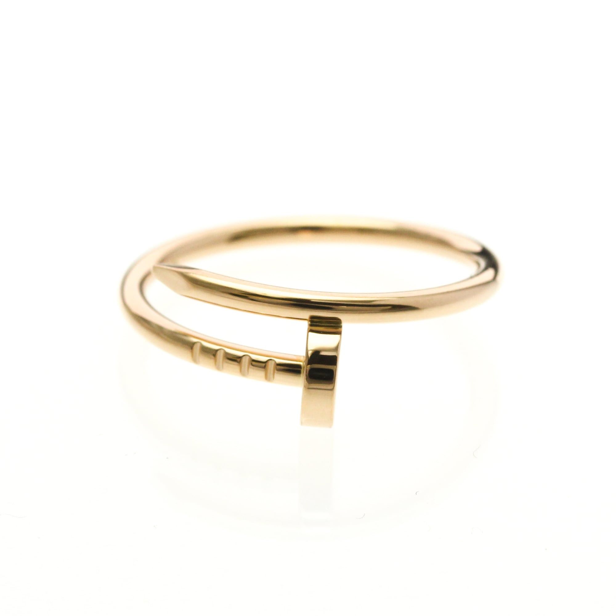 Cartier Cartier Juste Un Clou Pink Gold (18K) Fashion No Stone Band Ring Pink Gold Size ONE SIZE - 1 Thumbnail