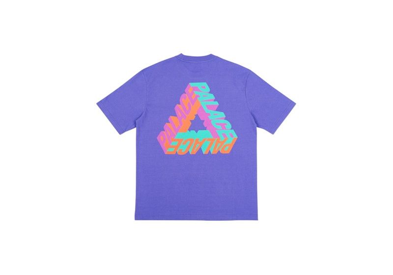 Palace Palace P-3D T-Shirt in Purple (Summer 2017) Size US M / EU 48-50 / 2 - 8 Thumbnail