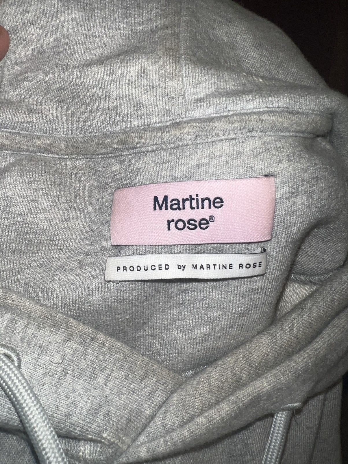 Martine Rose Martine Rose Monogram Hoodie Size US S / EU 44-46 / 1 - 3 Thumbnail