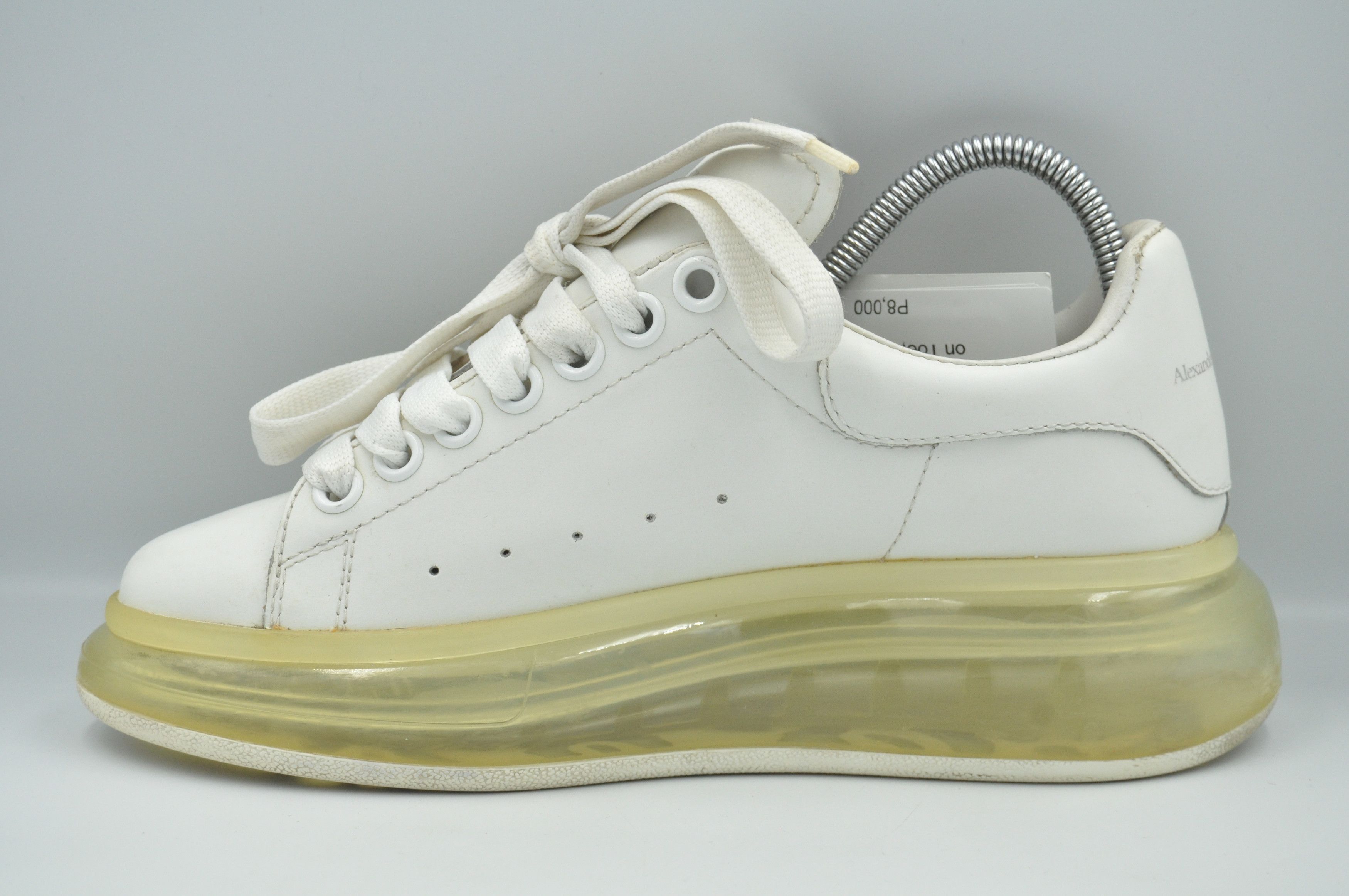 Alexander McQueen Alexander Mcqueen - Clear Sole Larry Sneakers Size US 6 / IT 36 - 3 Thumbnail