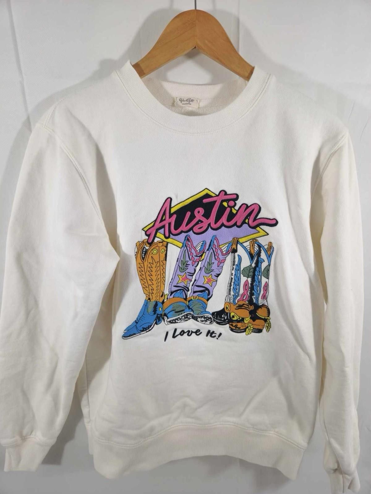 Designer RARE JOHN GALT Austin Cowgirl Embossed Appliqué West Size S / US 4 / IT 40 - 1 Thumbnail