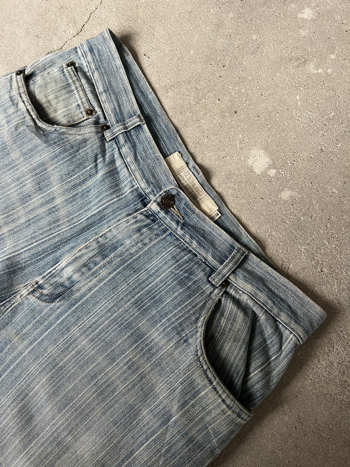 Hysteric Glamour × If Six Was Nine × Le Grande Bleu (L.G.B.) Y2K opium LGB style IfSixWasNine Junya jeans Flared Size US 32 / EU 48 - 6 Thumbnail