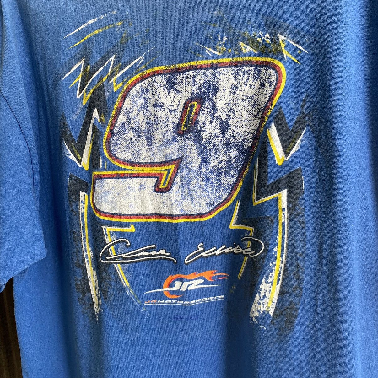 NASCAR Thrashed Faded Vintage Y2K Chase Elliot Jr ERD GRUNGE TEE Size US XL / EU 56 / 4 - 6 Thumbnail