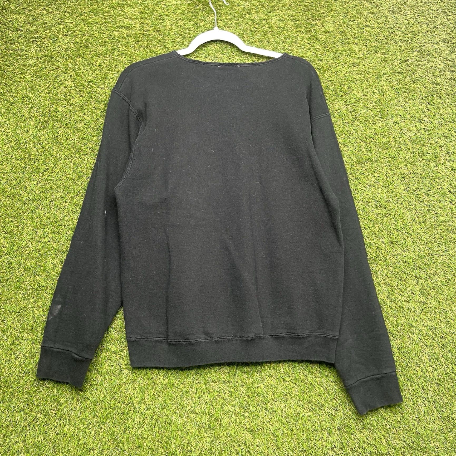 Vintage Arctic Cat Sweatshirt Mens M Long Sleeve Crew Neck Pullover Black Cat Logo Athletic All Seasons Racing Winter Fall Spring Unisex Adults Mens Size M / US 6-8 / IT 42-44 - 2 Thumbnail