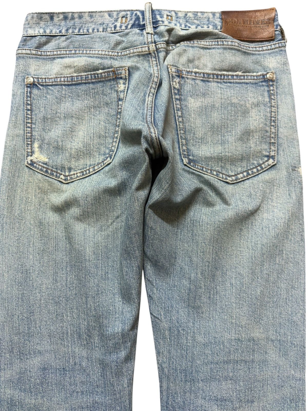 GOA Vintage GOA NIMES Selvedge Skinny Ripped Distressed Denim Size US 29 - 6 Thumbnail