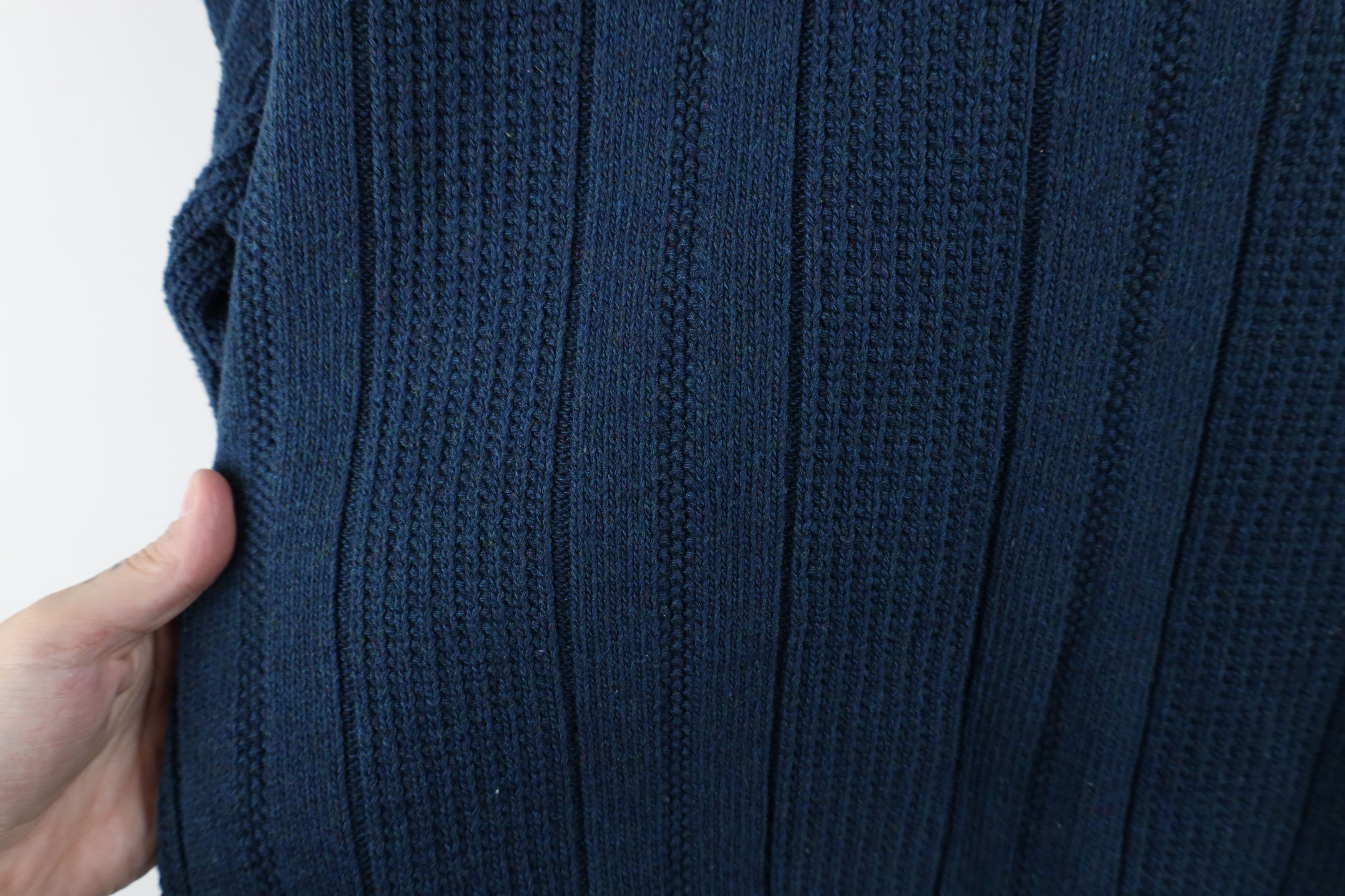 Vintage Vintage 90s Streetwear Chunky Ribbed Knit Crewneck Sweater Size US XL / EU 56 / 4 - 7 Thumbnail