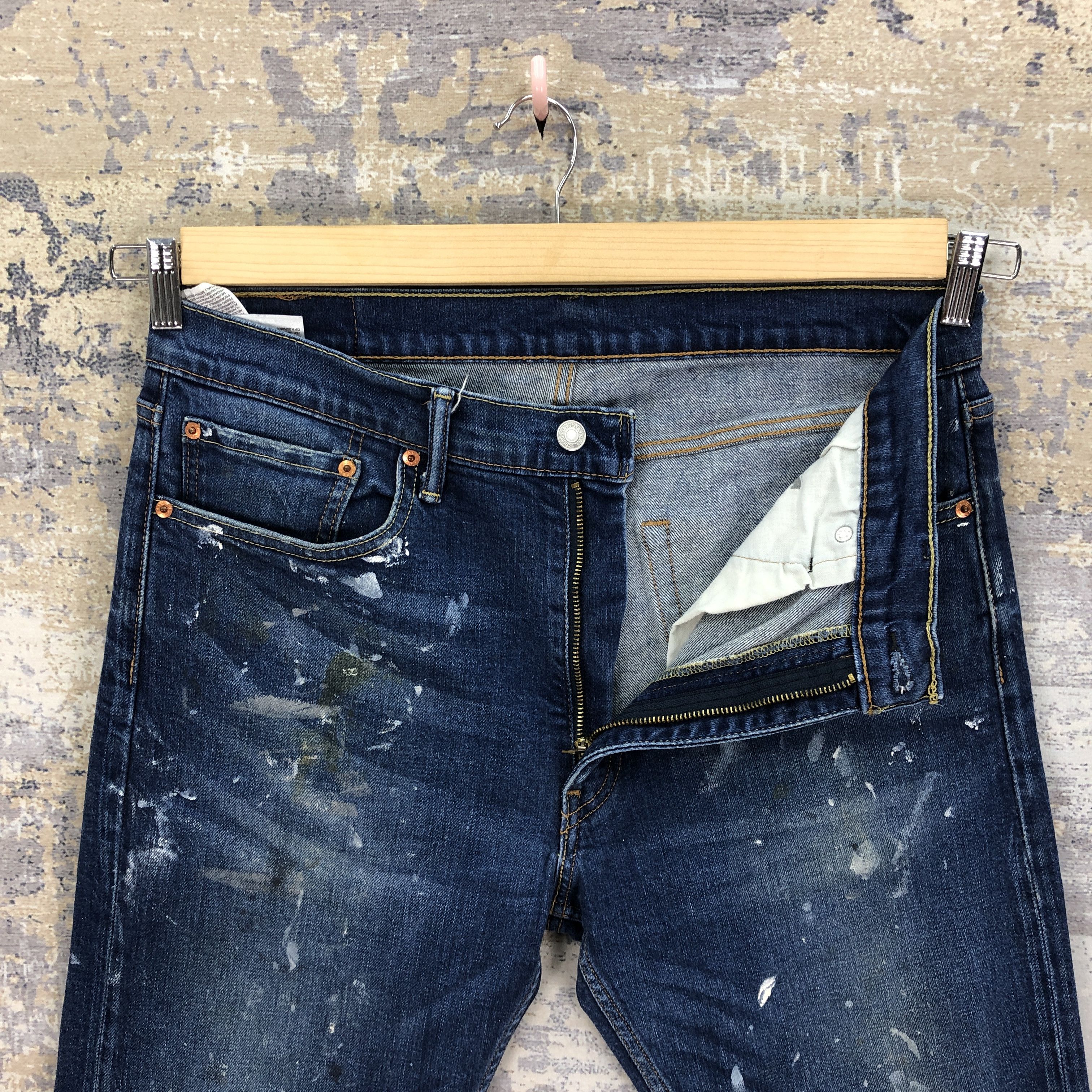 Levi's Vintage Y2K Levis 502 Painter Jeans Levi's Faded Denim Size US 34 / EU 50 - 6 Thumbnail