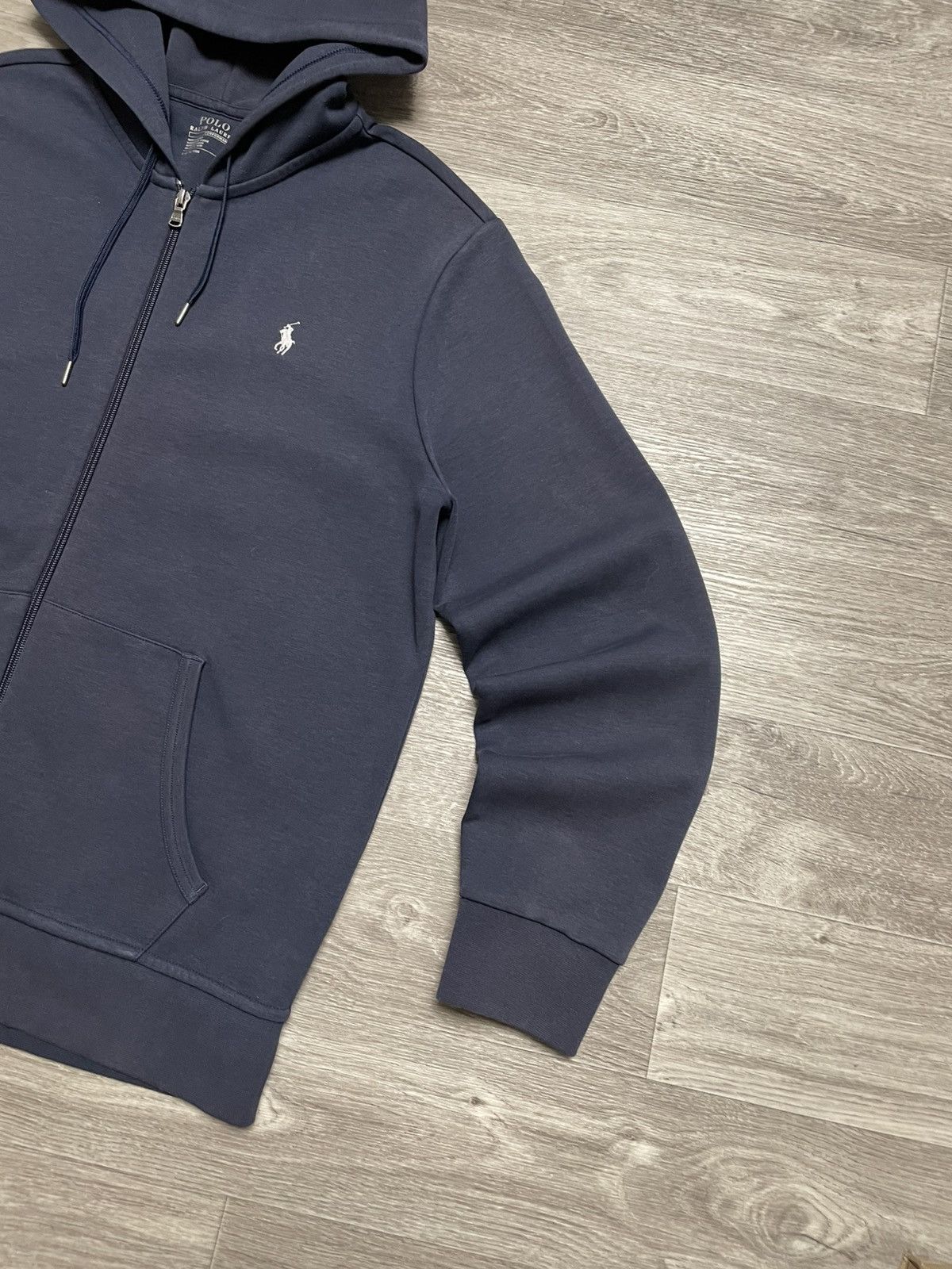 Polo Ralph Lauren Polo Ralph Lauren Navy Blue Zip-Up Hoodie Size US L / EU 52-54 / 3 - 5 Thumbnail