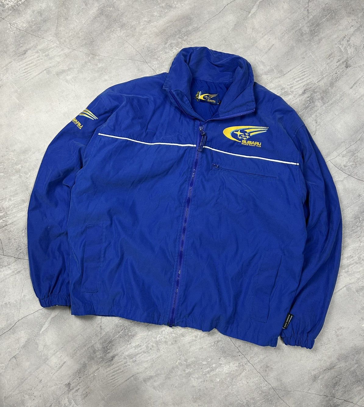 Formula 1 × Vintage Vintage Subaru Racing Jacket Big Logo F1 Nascar Size US L / EU 52-54 / 3 - 2 Thumbnail
