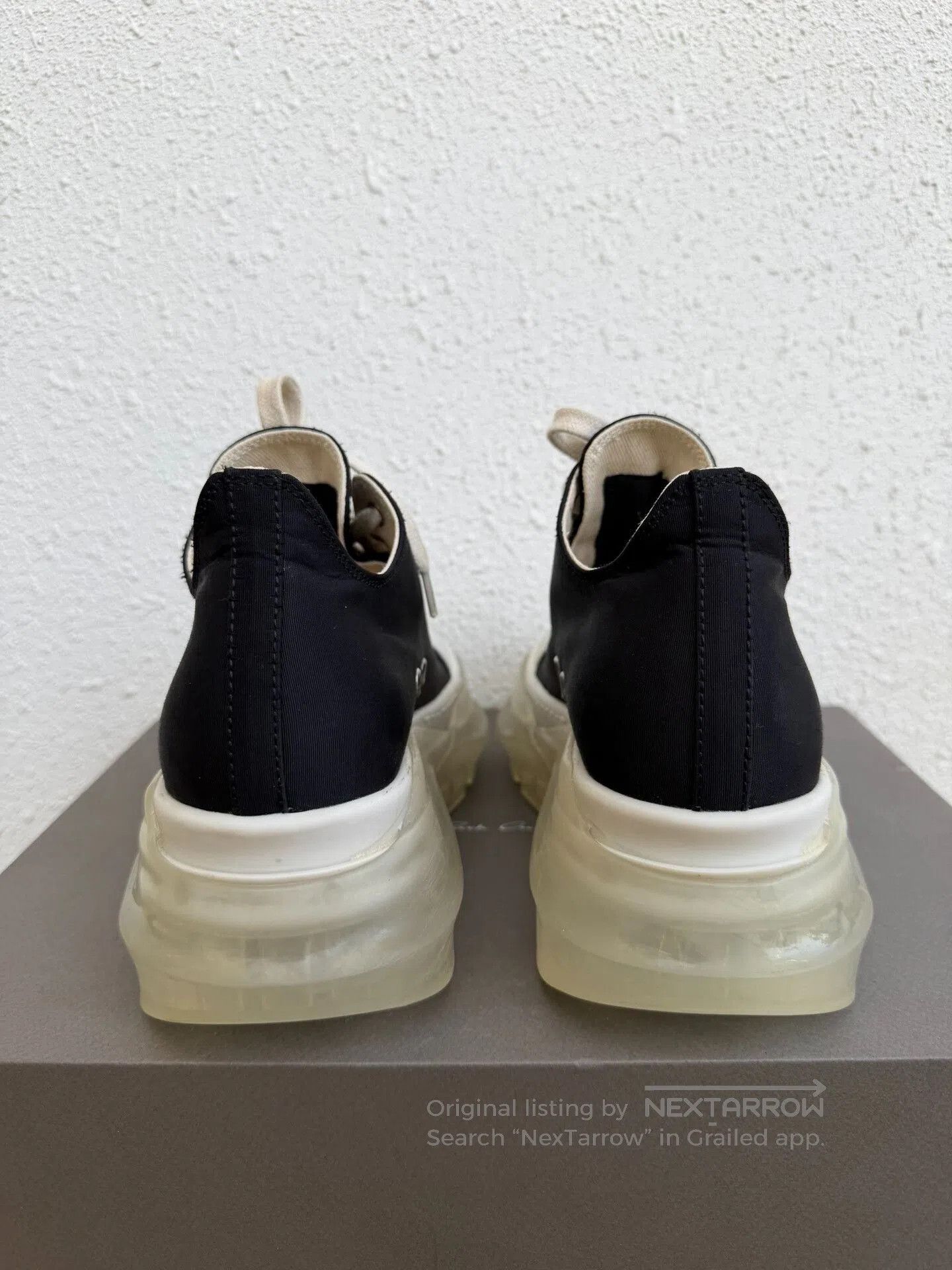 Rick Owens Drkshdw Rick Owens DRKSHDW Thick Sole Sneakers. Size US 4.5 / IT 34.5 - 6 Thumbnail