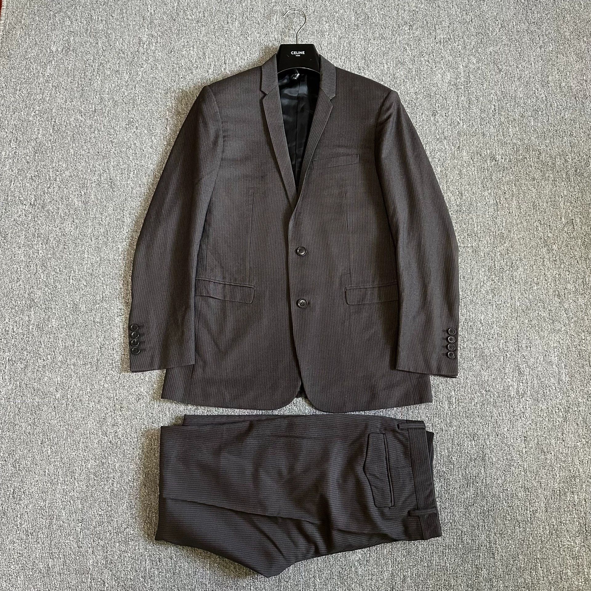 Dior dior brown wool suit set for men Size US M / EU 48-50 / 2 - 1 Thumbnail