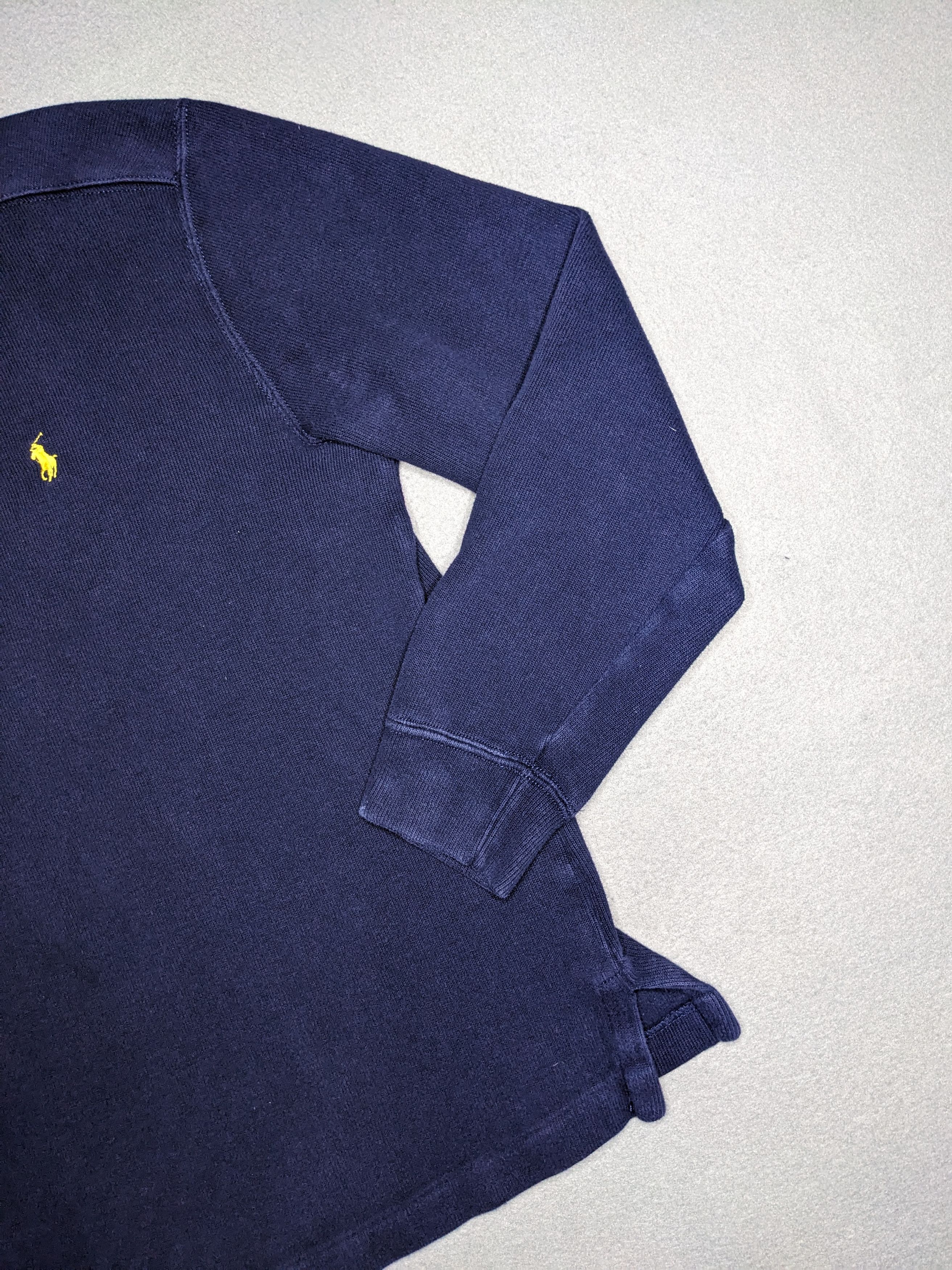 Polo Ralph Lauren VTG Polo Ralph Lauren 1/4 Zip Sweater Mock Neck Mens Small Size US S / EU 44-46 / 1 - 4 Thumbnail