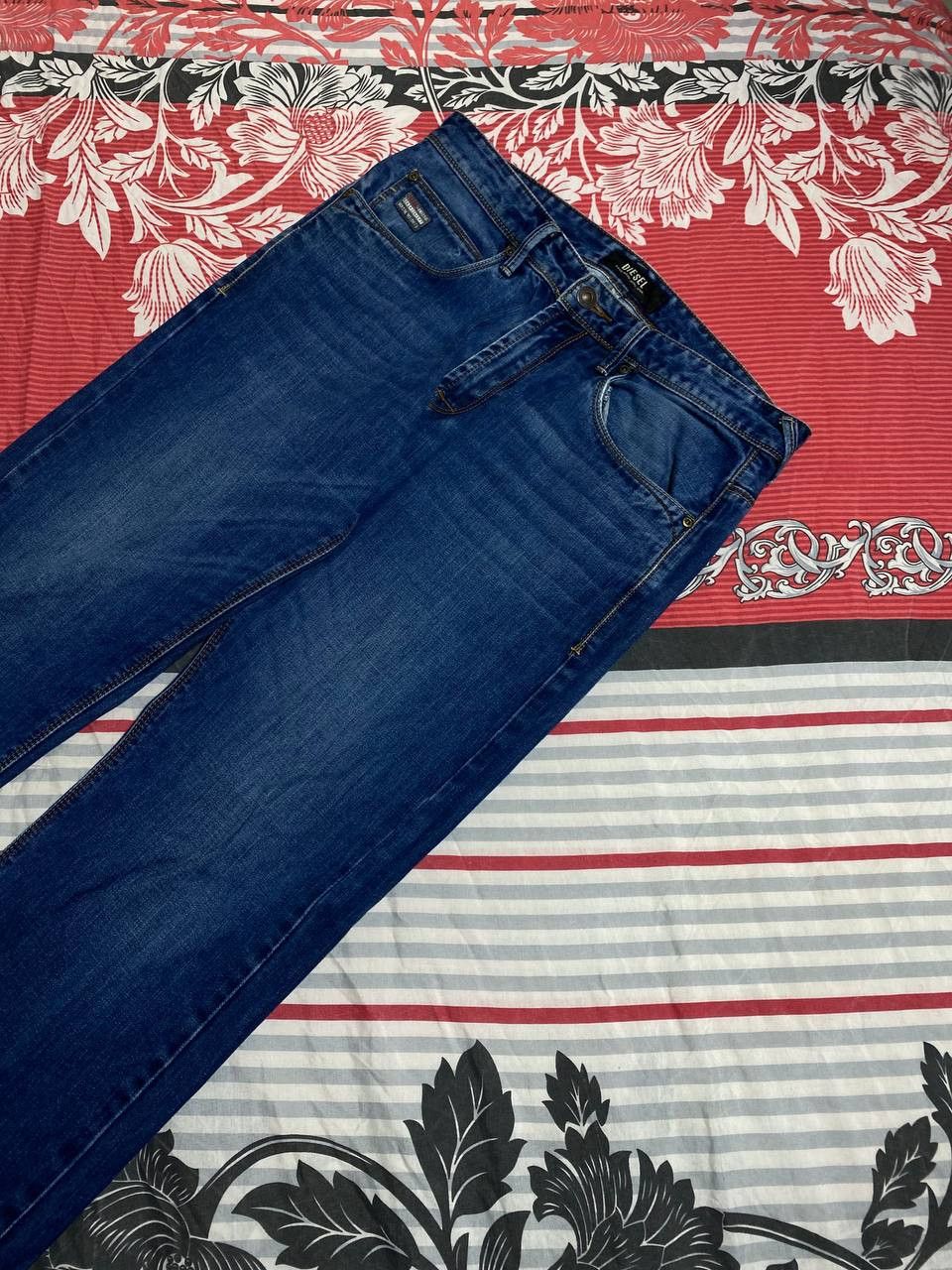 Diesel × Japanese Brand Crazy Crash Dirty Baggy Faded Jean Japan Avant Garde Style Size US 34 / EU 50 - 8 Thumbnail