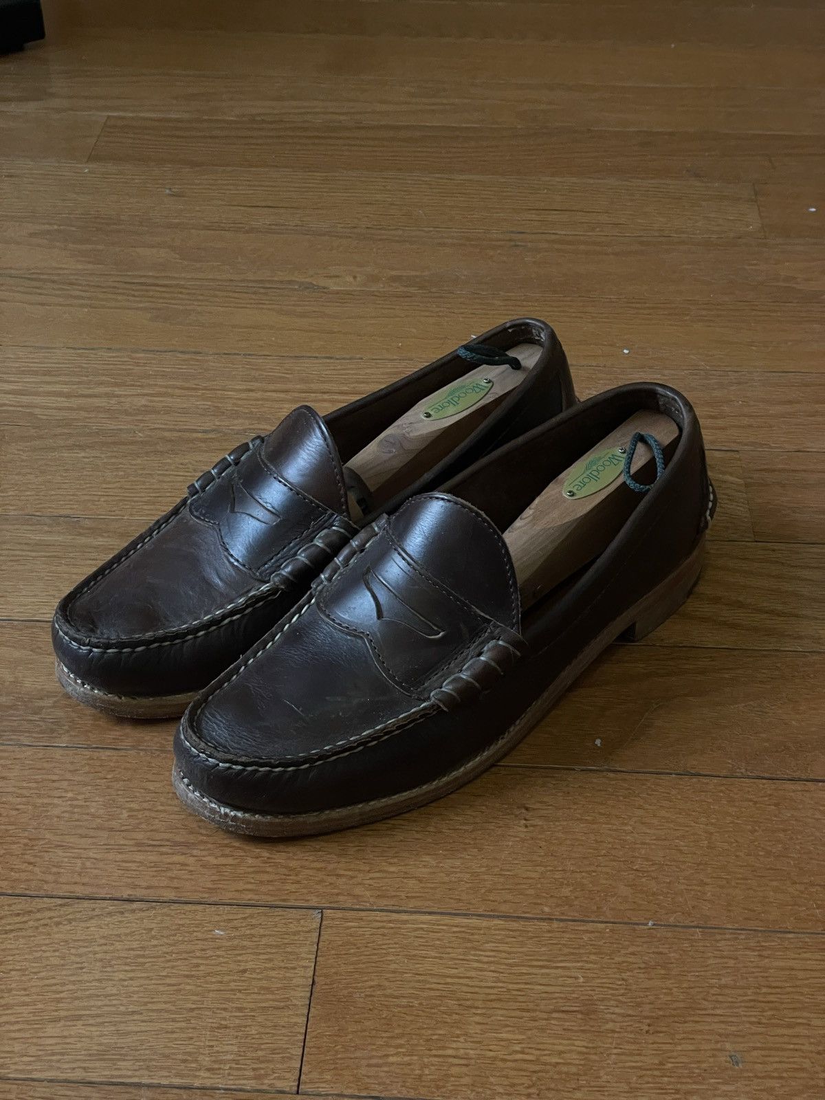 image of Brown Loafers Oak Street Bootmakers, Men's (Size 10.5)
