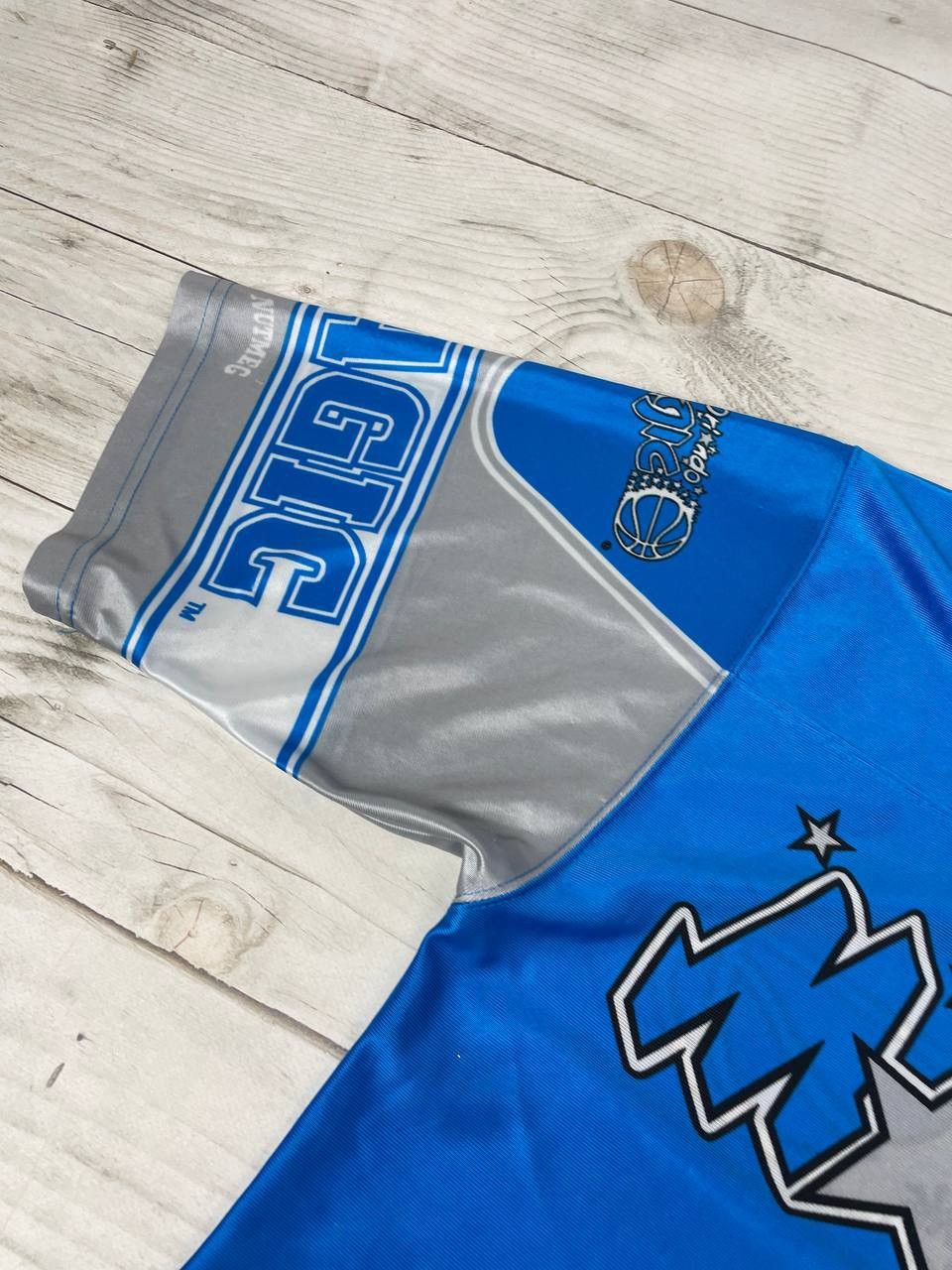Nutmeg Vintage Nutmeg Mills Orlando Magic All Overprint Shirt 90s Size US M / EU 48-50 / 2 - 6 Thumbnail