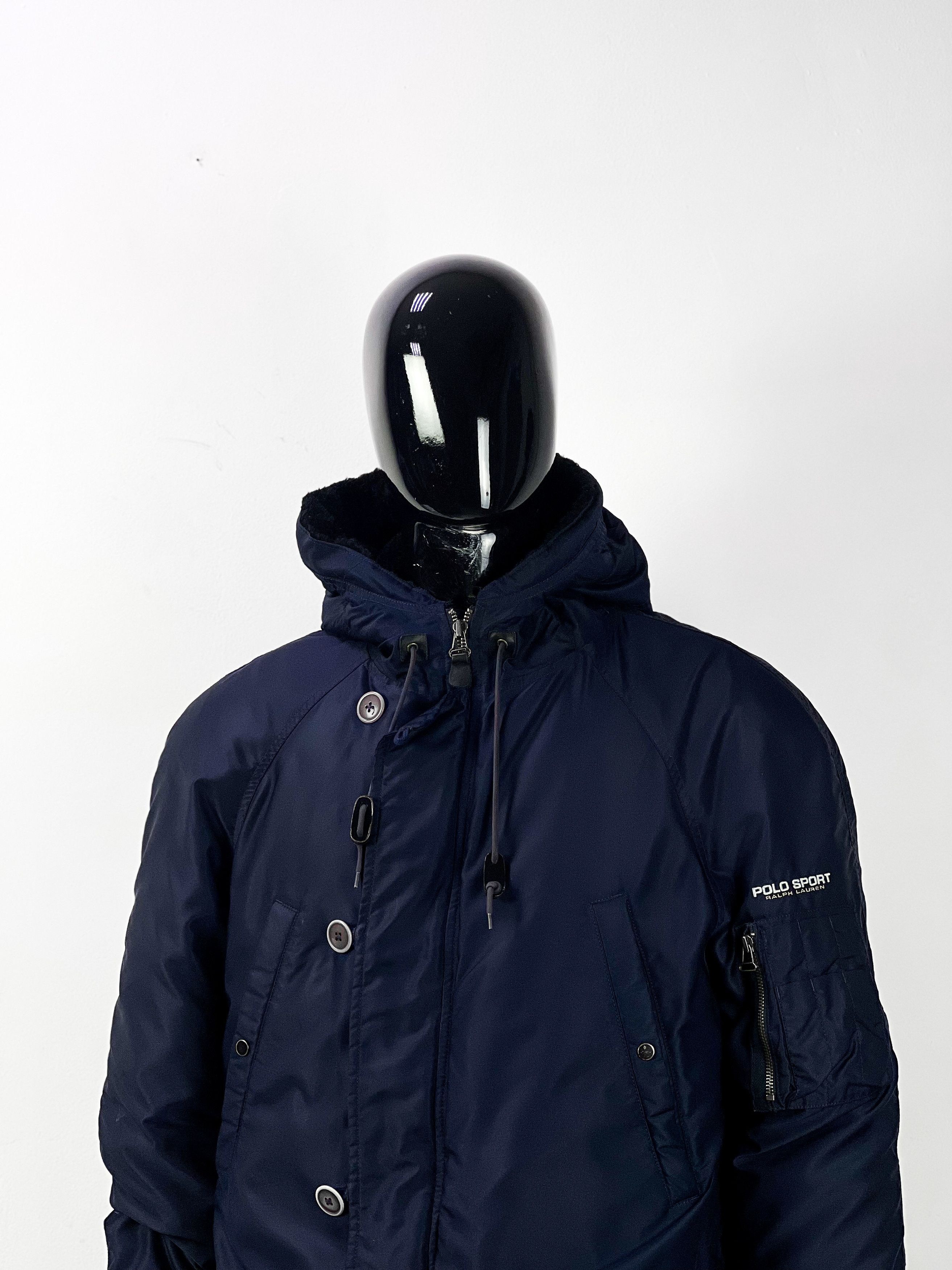 Polo Ralph Lauren × Ralph Lauren Sport × Vintage Polo Sport Ralph Lauren down vintage parka jacket Size US M / EU 48-50 / 2 - 2 Thumbnail