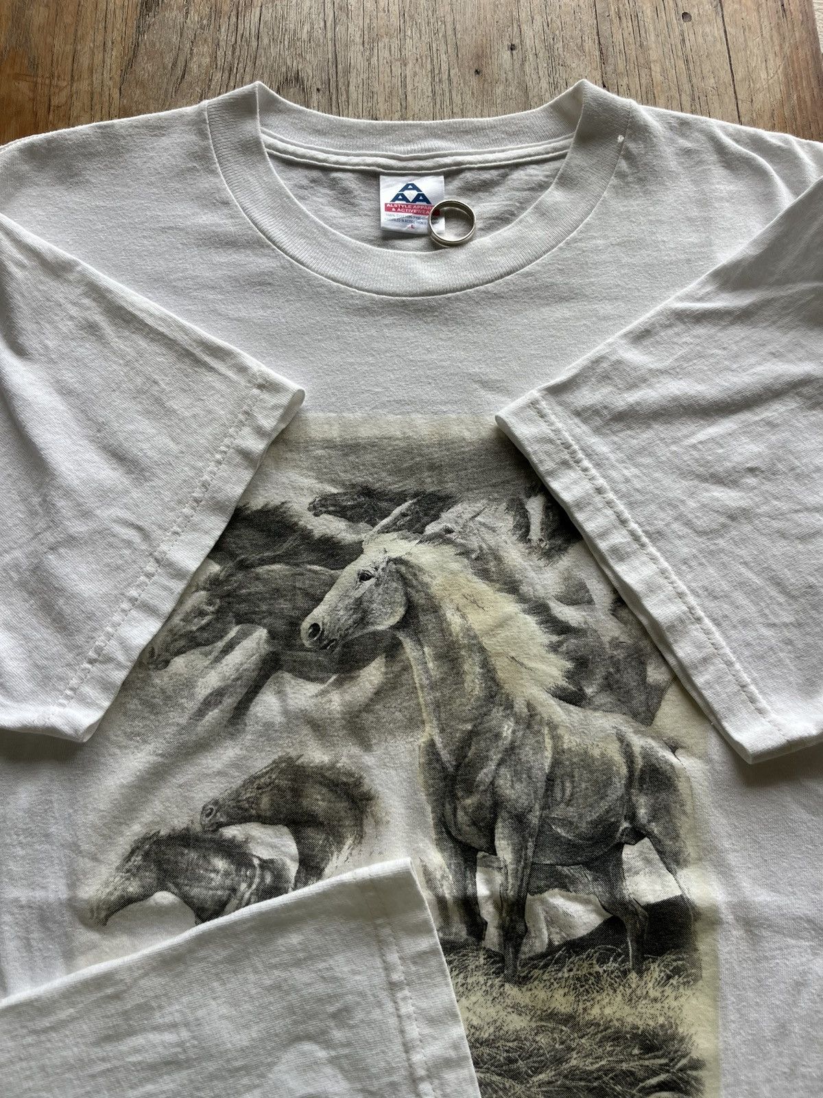Vintage Vintage Horses SUN ACTIVE Tshirt Size US L / EU 52-54 / 3 - 7 Thumbnail