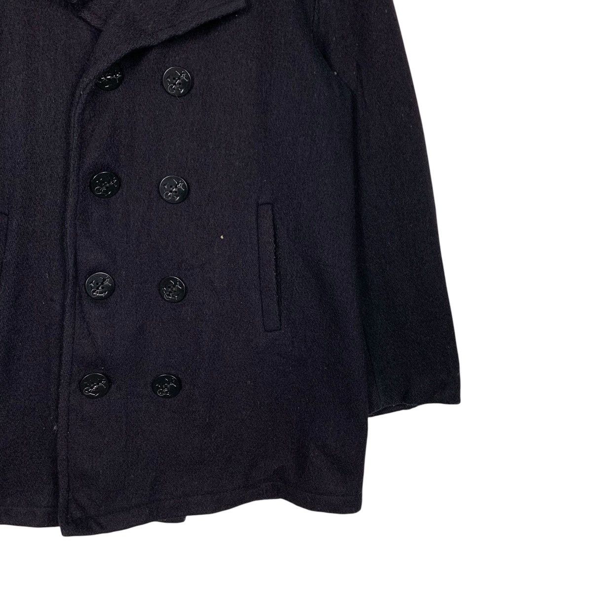 Vintage Military Uniform Double Breast Wool Peacoat #2297-C102 Size US M / EU 48-50 / 2 - 4 Thumbnail