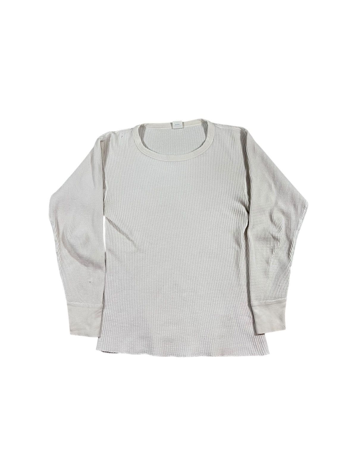 Vintage Vintage 60s Cotton Thermal Shirt White Size US M / EU 48-50 / 2 - 1 Thumbnail