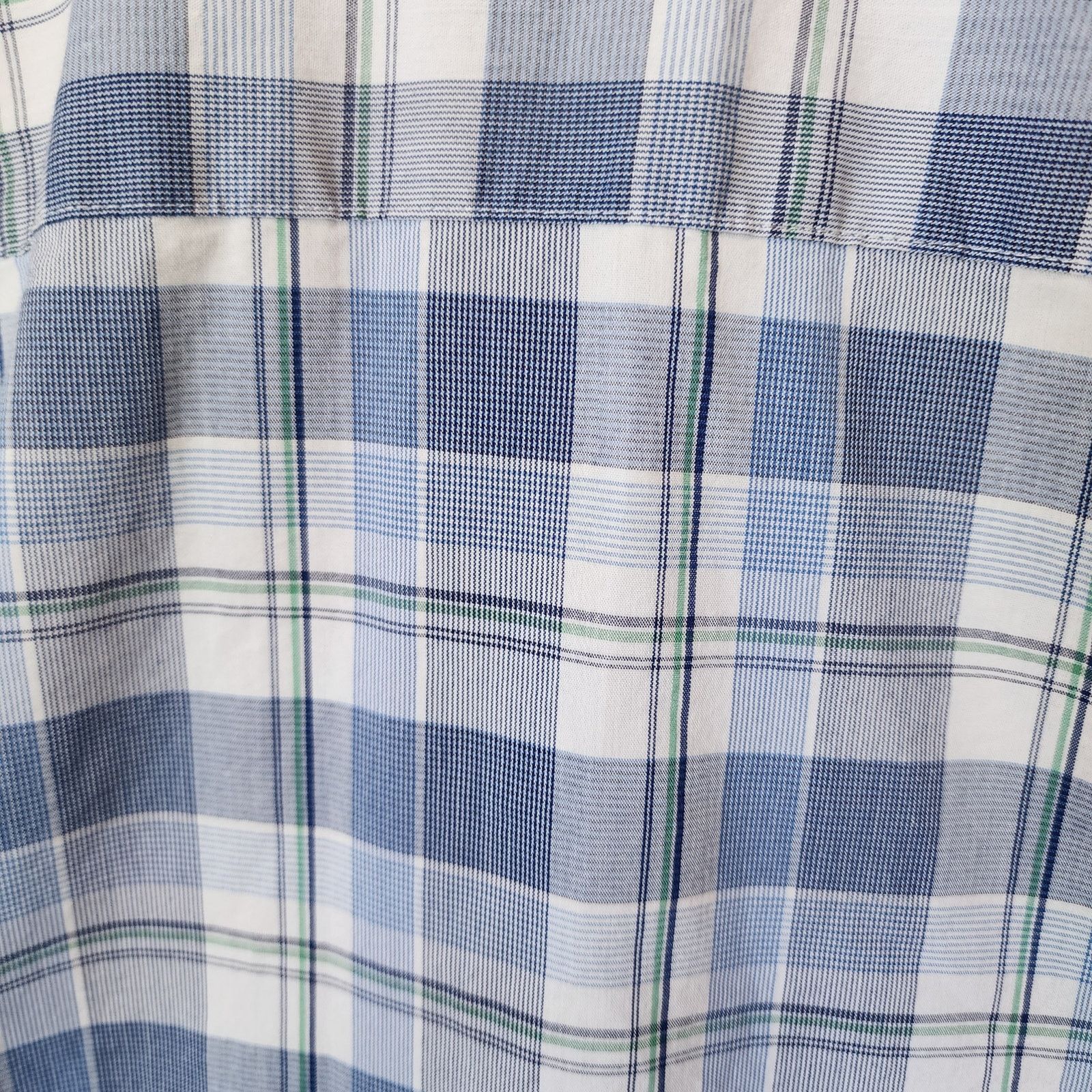 Tommy Hilfiger Tommy Hilfiger Men's Large White Plaid Shirt Size 16 1/2 L Size US L / EU 52-54 / 3 - 6 Thumbnail